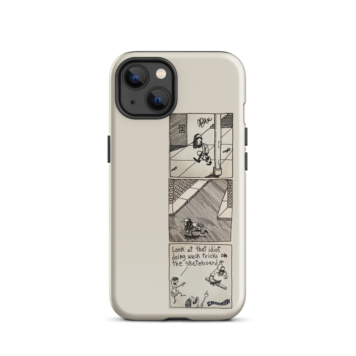 iphone case - skateboarding comics 2308