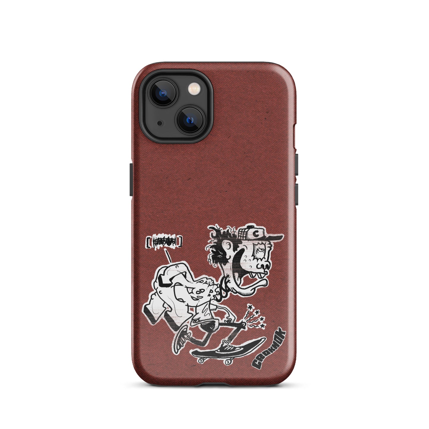 iPhone case - Skateboarding AS0017 Red