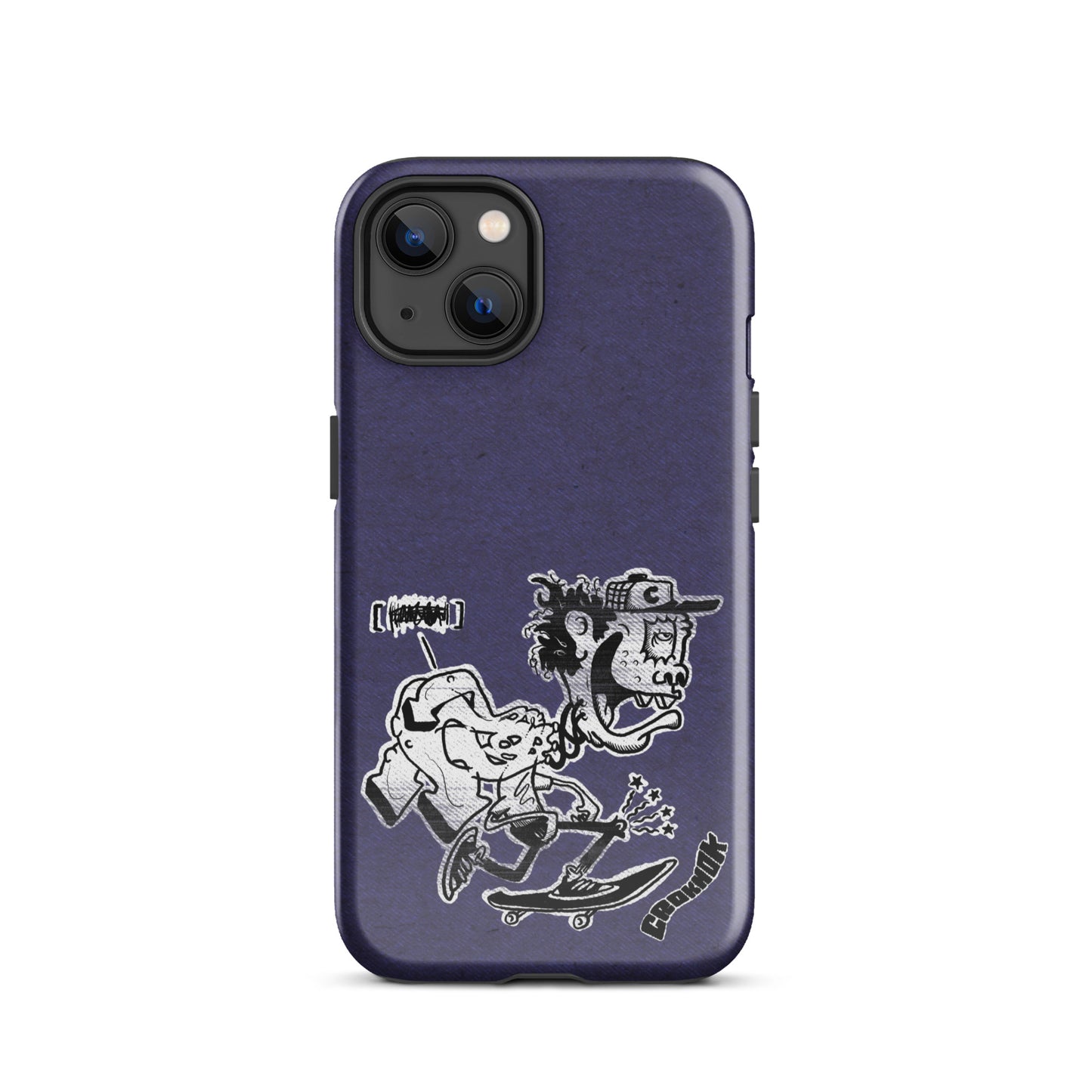 iPhone case - Skateboarding AS0017 Blue