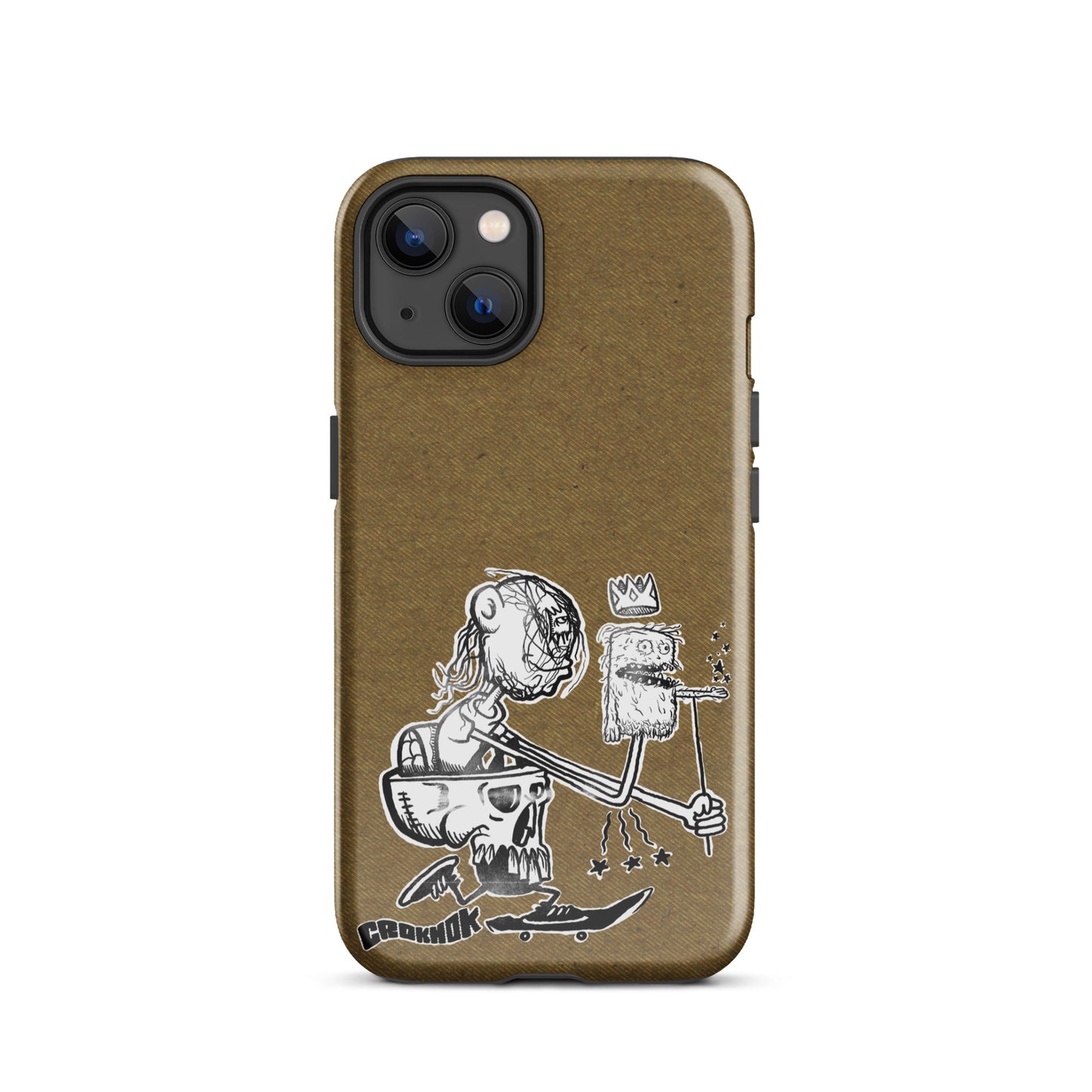 iPhone case - Skateboarding AS0019 Brown