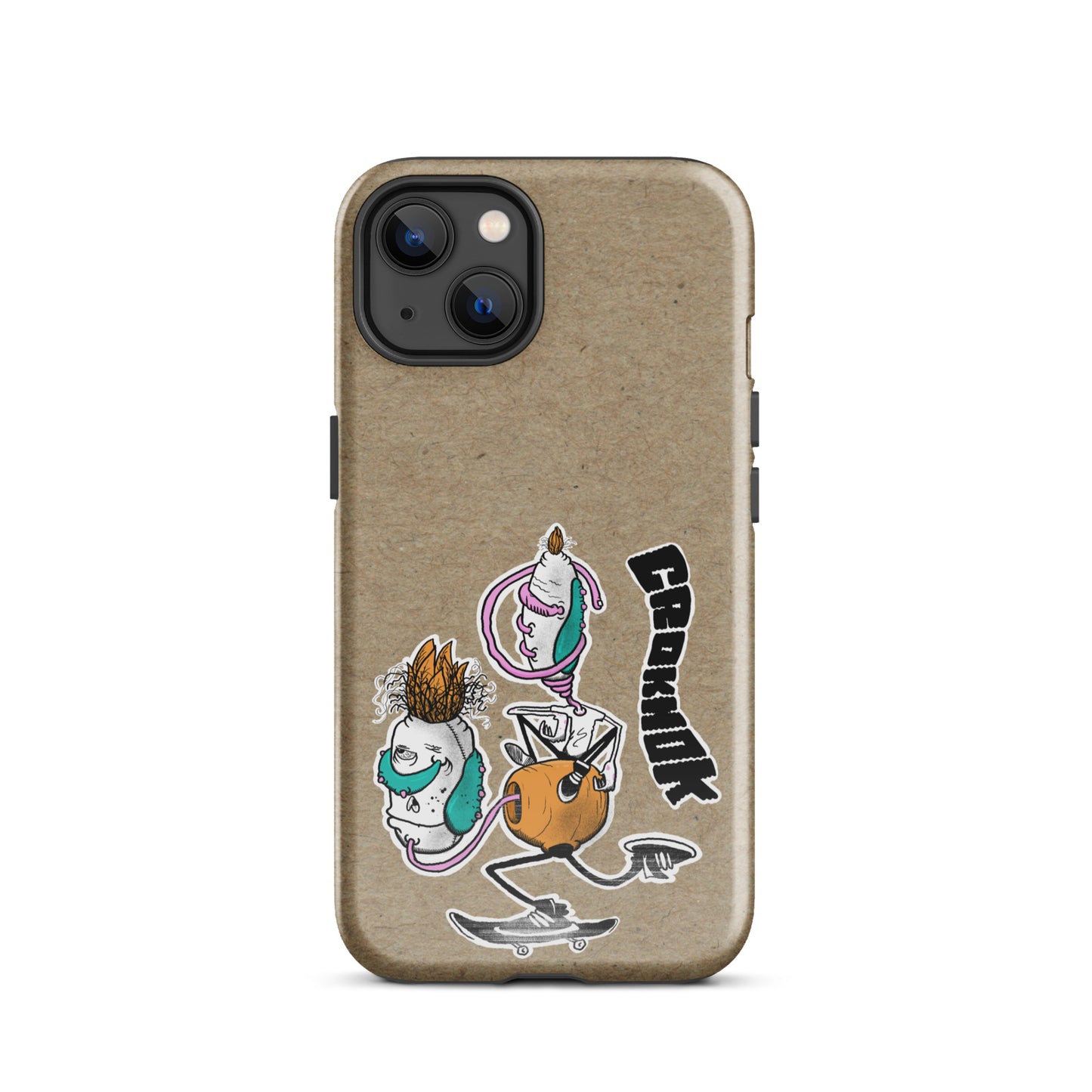 iPhone case - Skateboarding AS0025 beigh