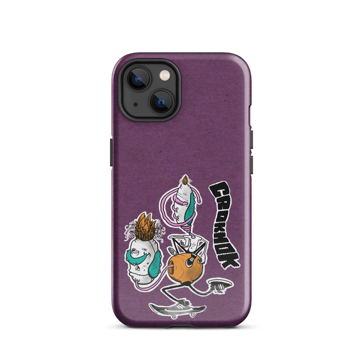 iPhone case - Skateboarding AS0025 Purple