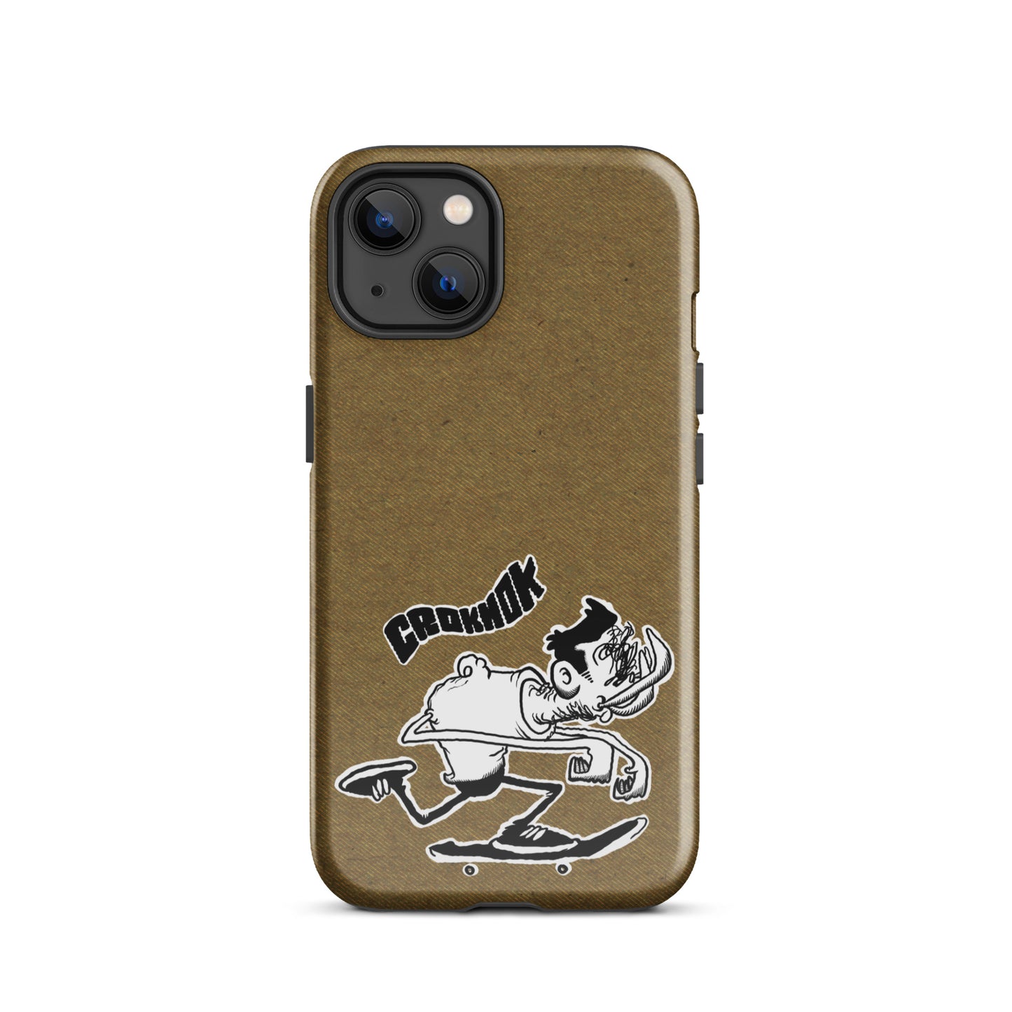 iPhone case - Skateboarding AS0026 Brown