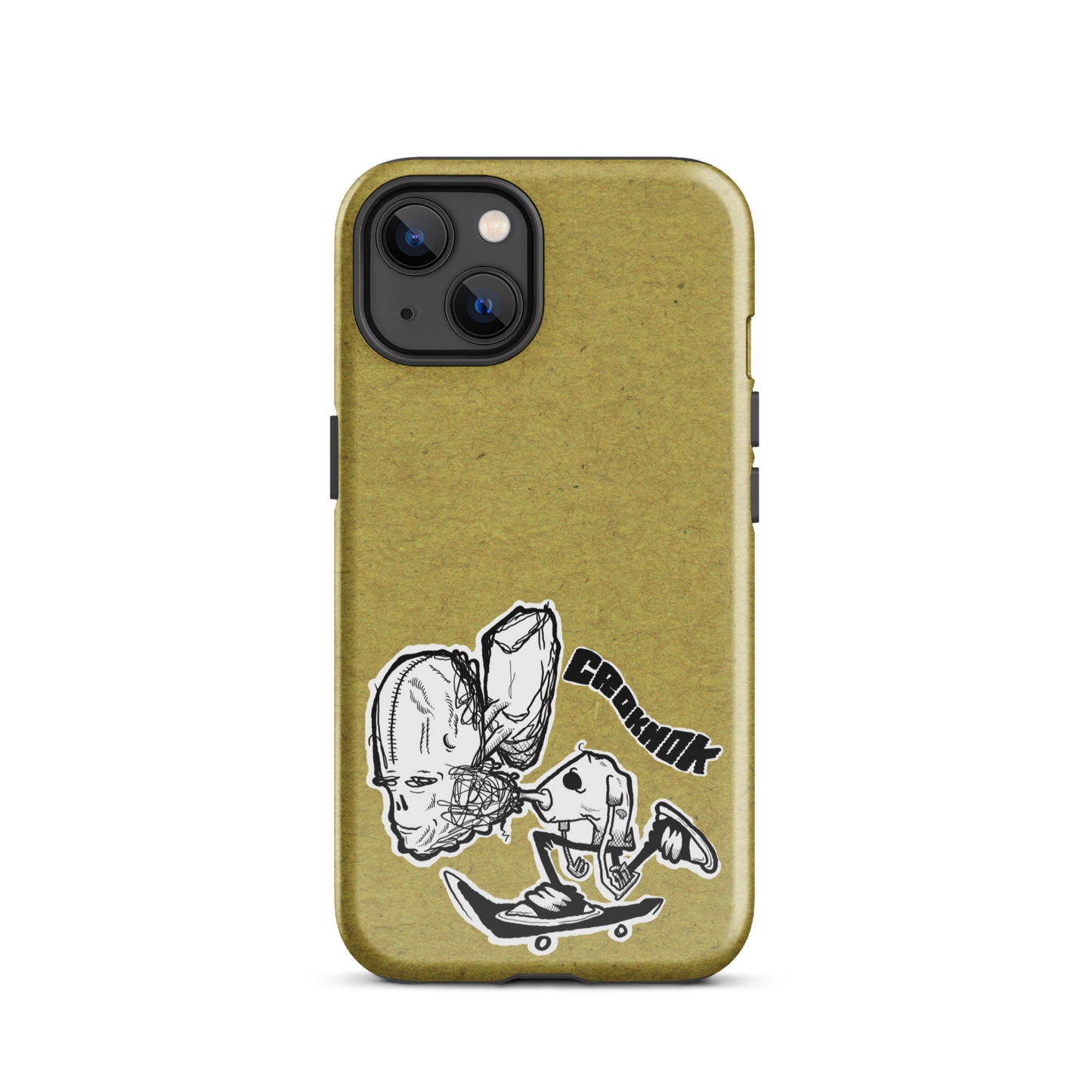 iPhone case - Skateboarding AS0037 Yellow