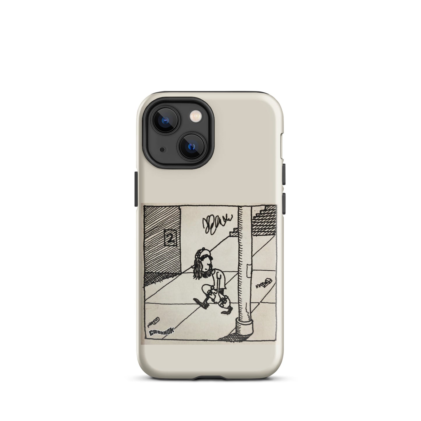 iphone case - skateboarding comics 2308