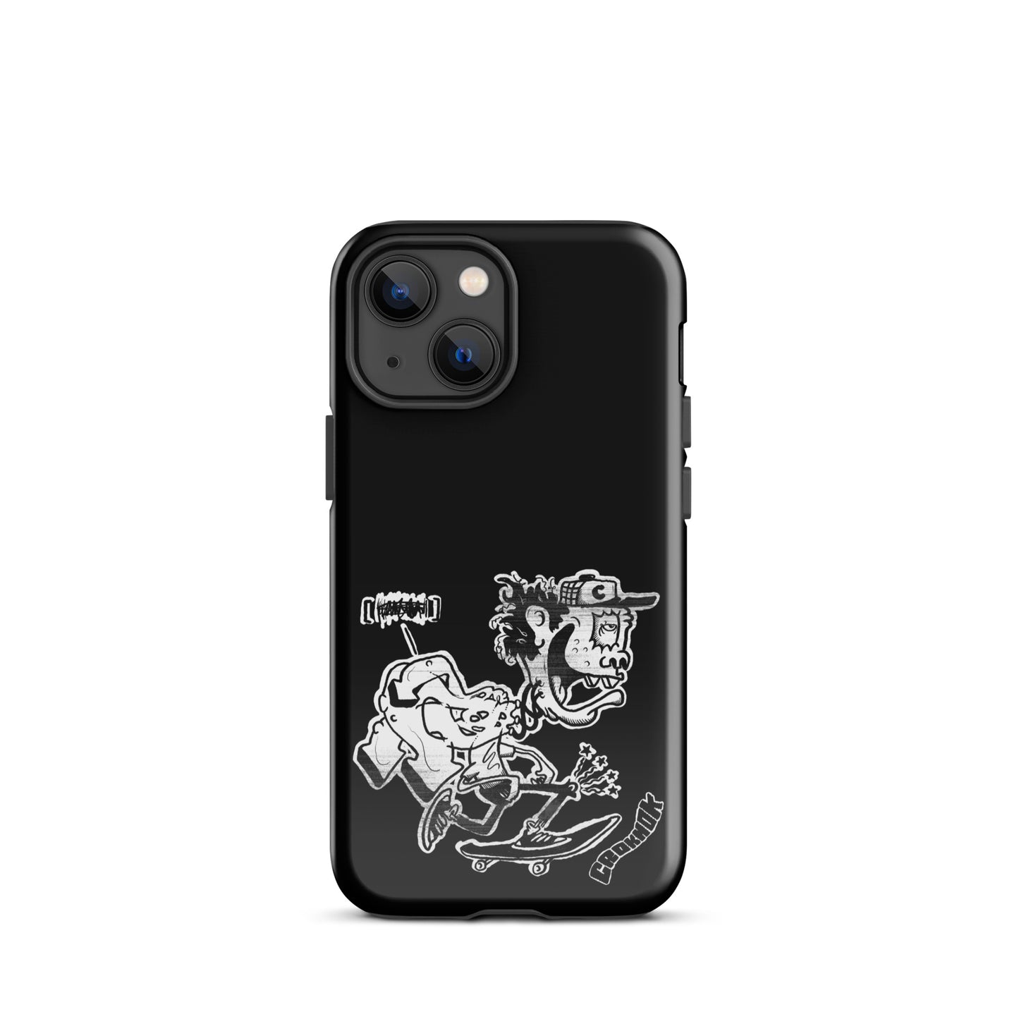 iPhone case - Skateboarding AS0017 Black