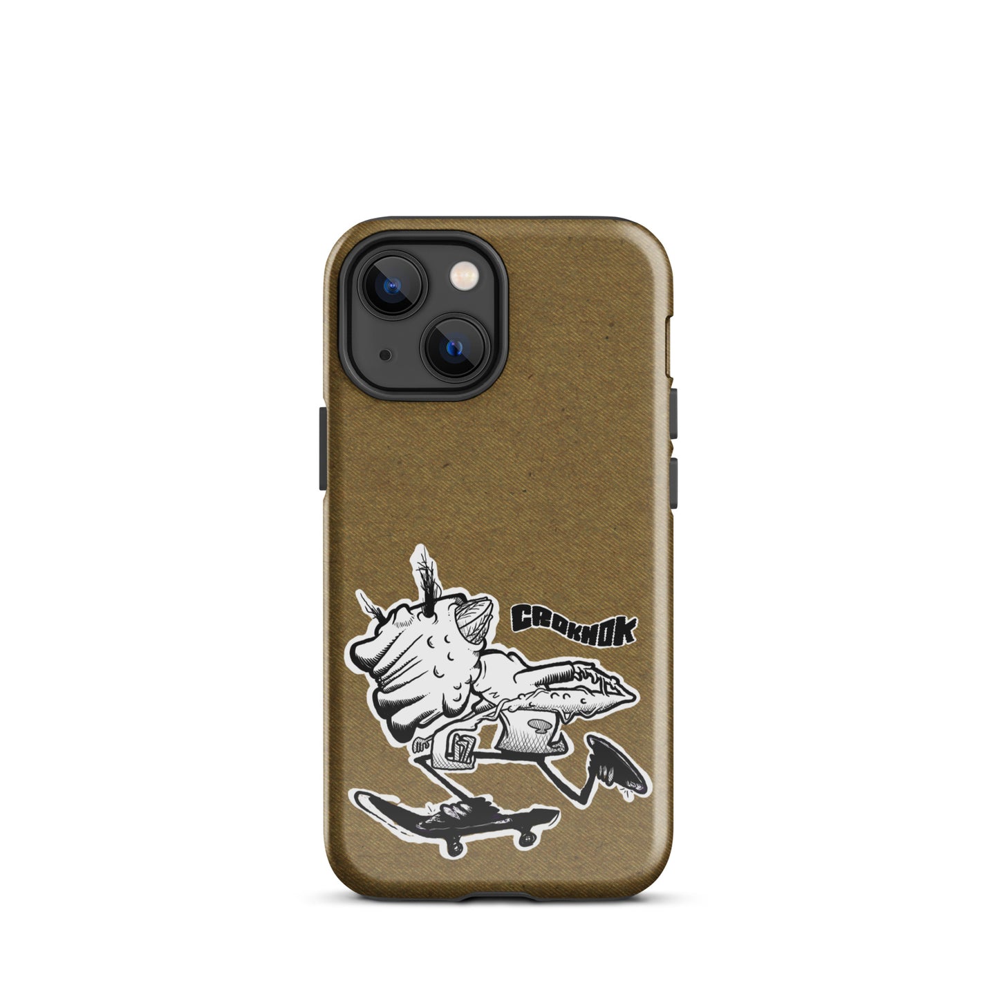 iPhone case - Skateboarding AS0036 Brown