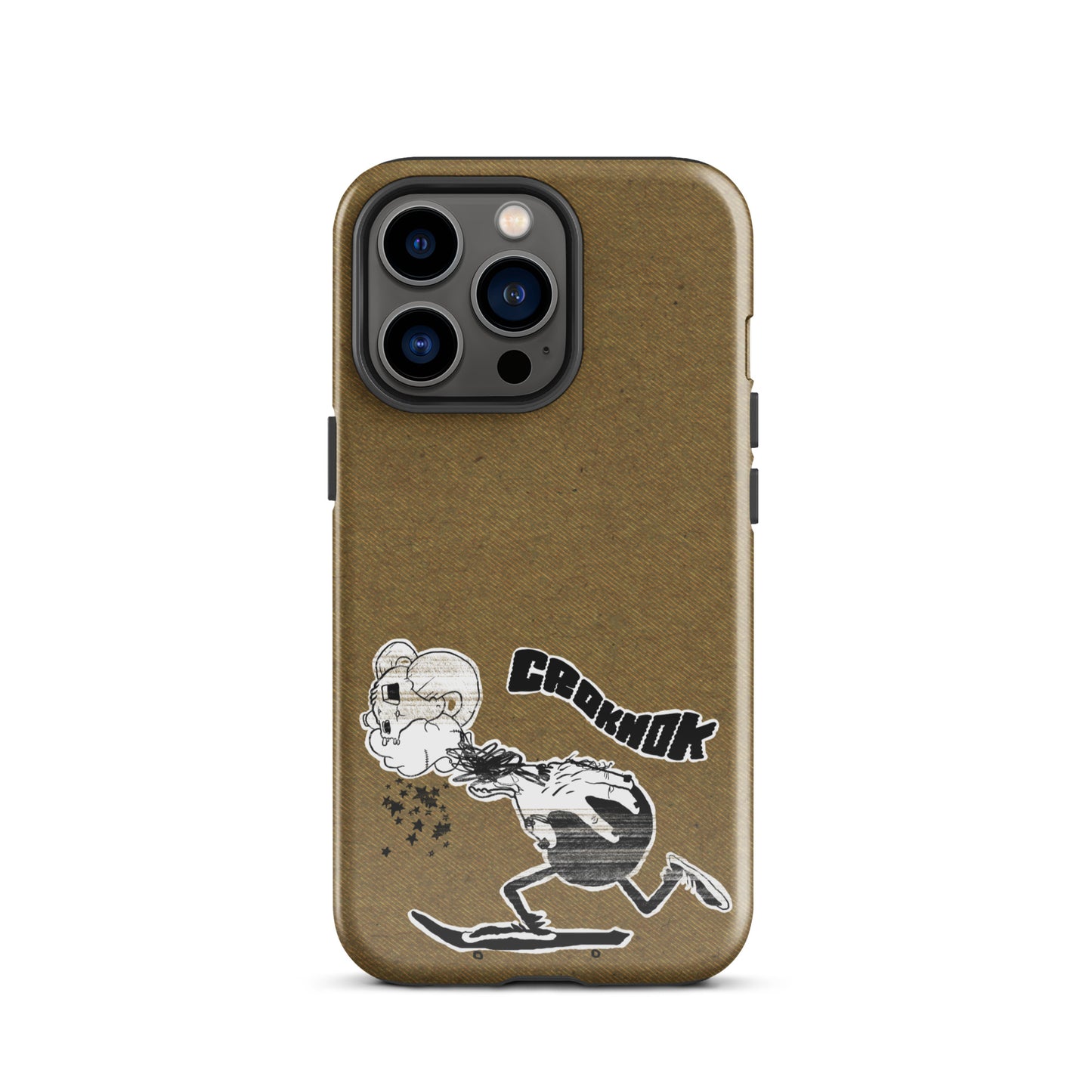 iPhone case - Skateboarding AS0015 Brown