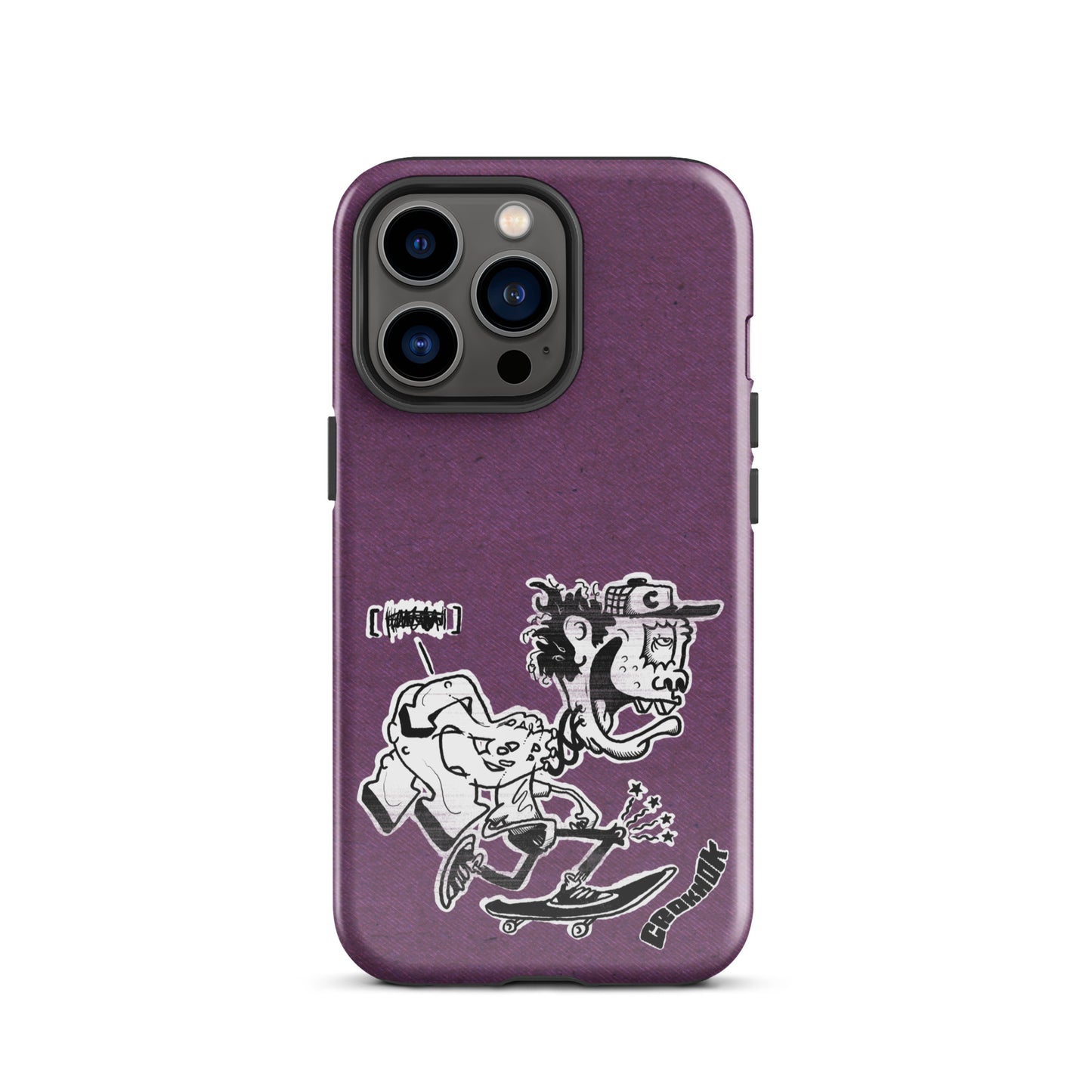 iPhone case - Skateboarding AS0017 Purple