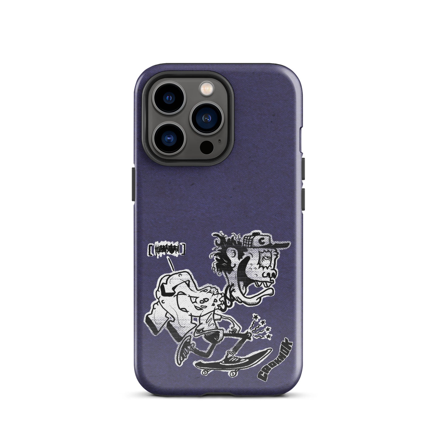 iPhone case - Skateboarding AS0017 Blue