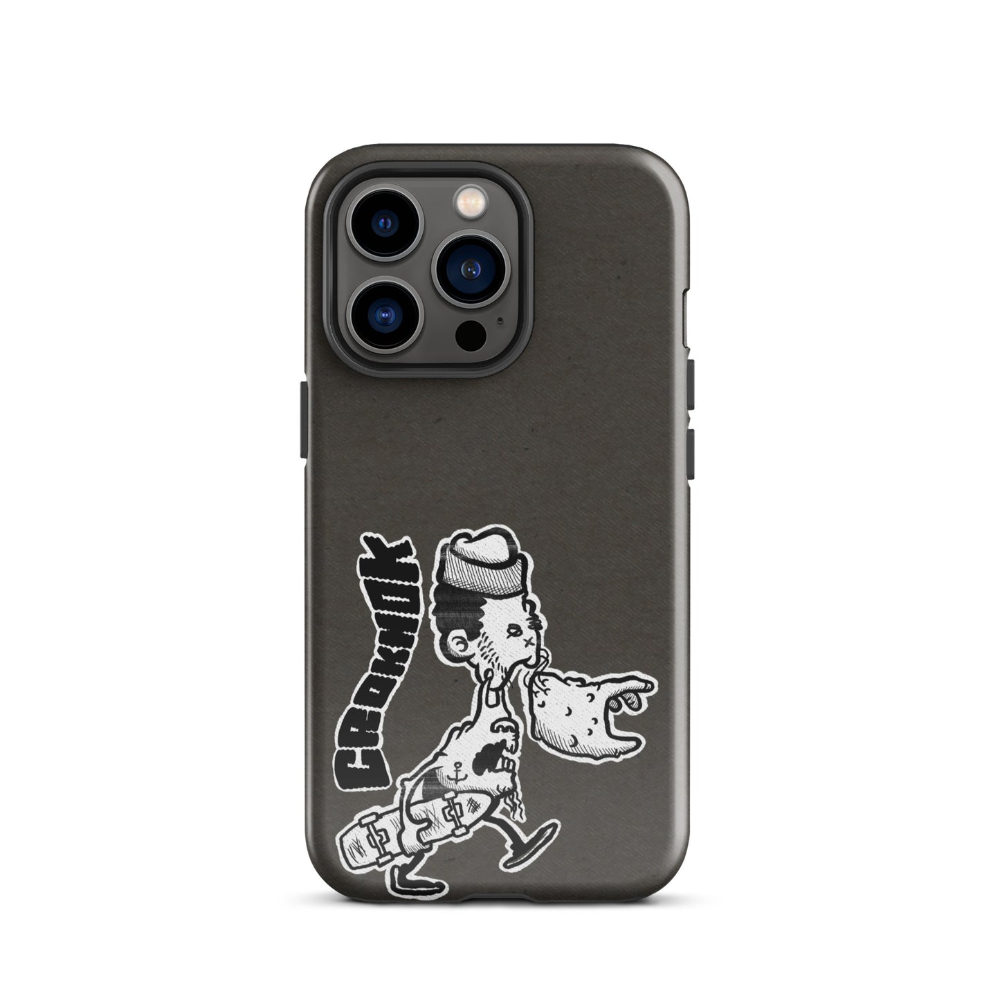 iPhone case - Skateboarding AS0010 grey