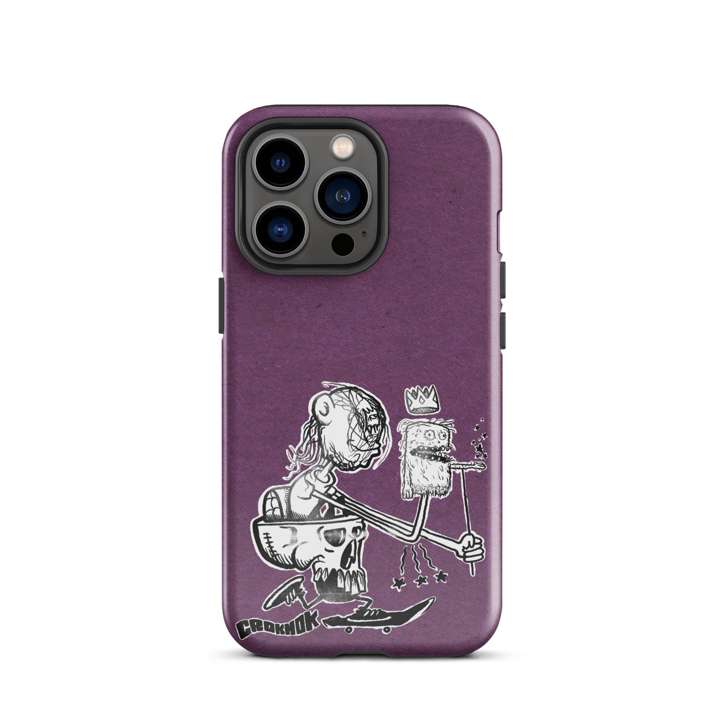 iPhone case - Skateboarding AS0019 Purple