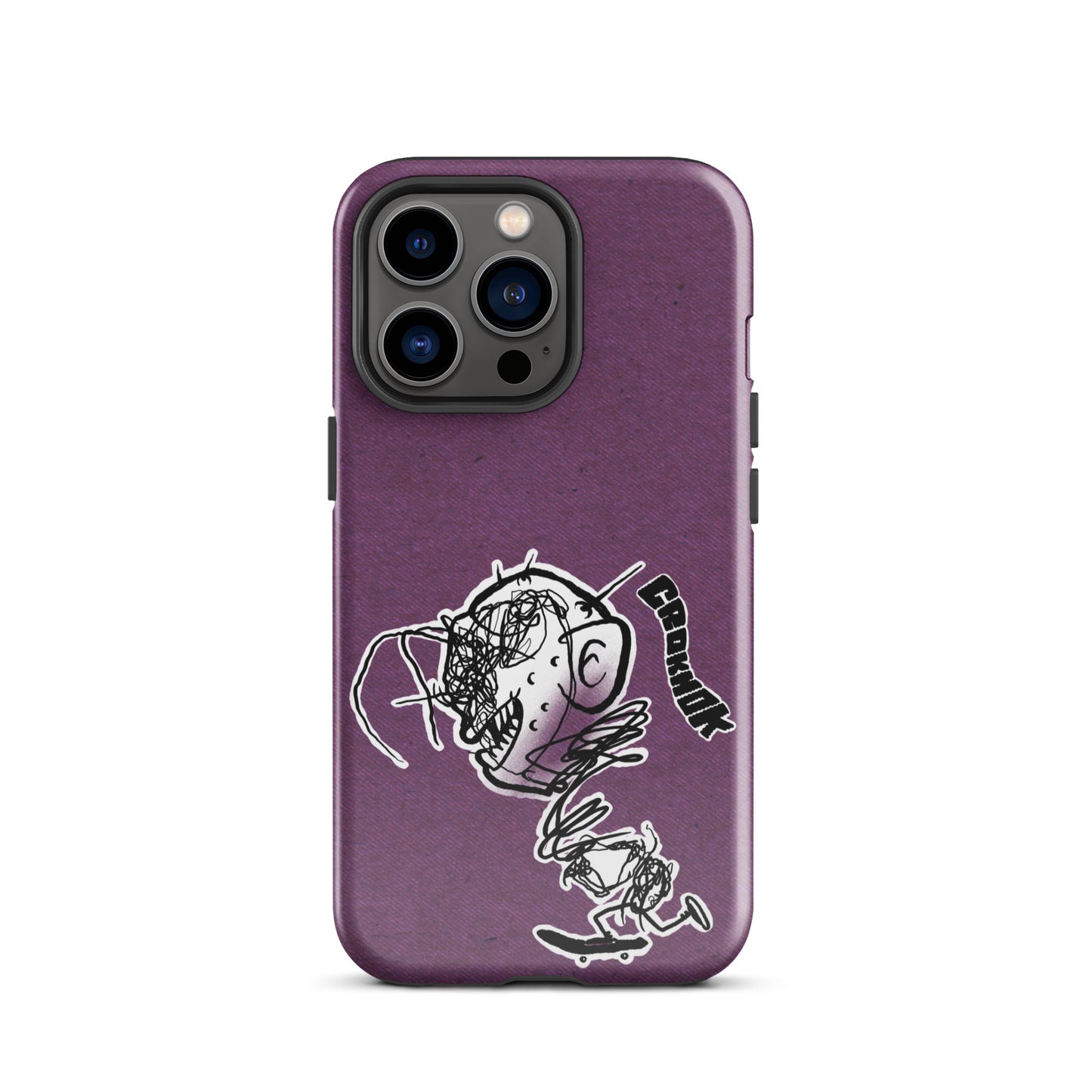 iPhone case - Skateboarding AS0021 Purple