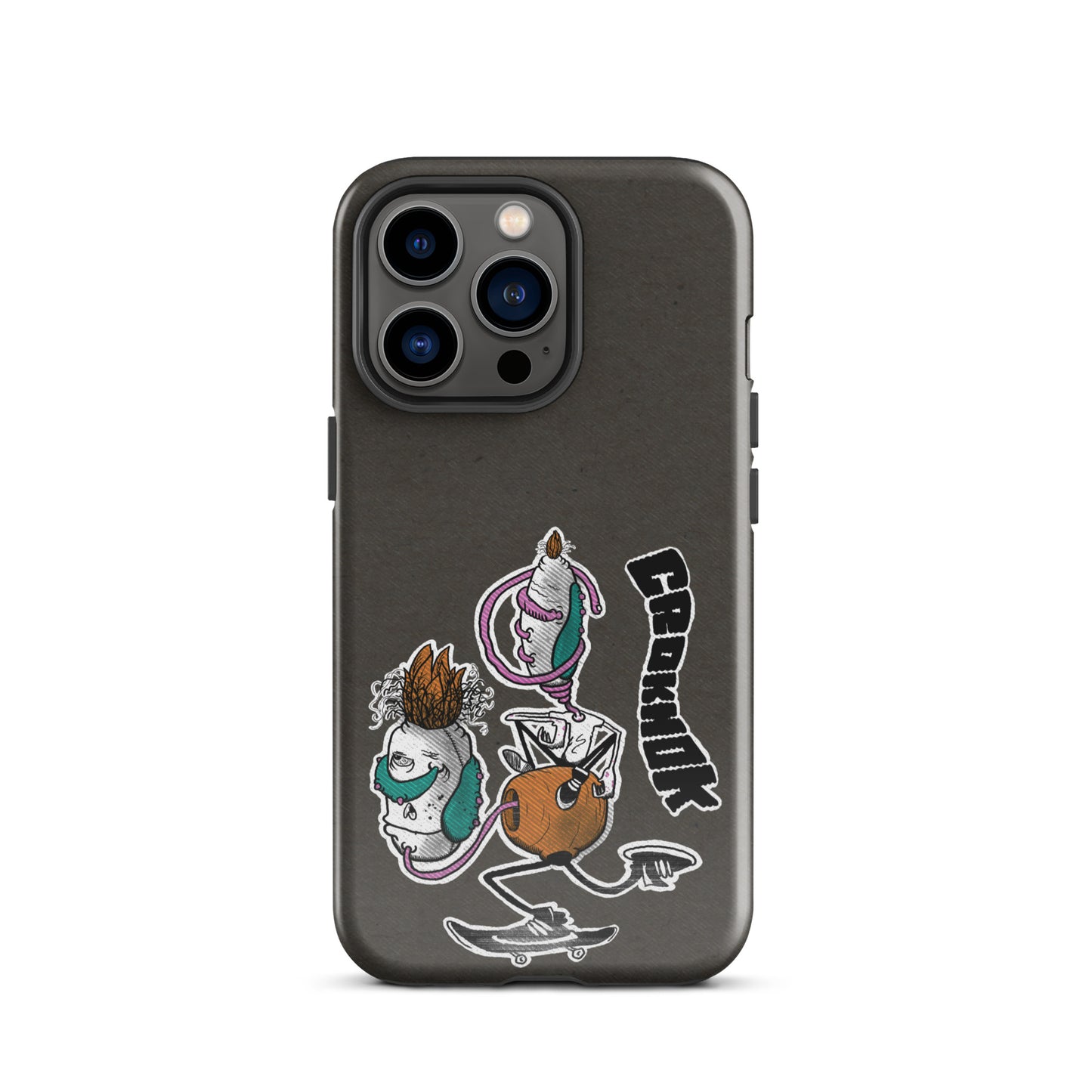 iPhone case - Skateboarding AS0025 Grey