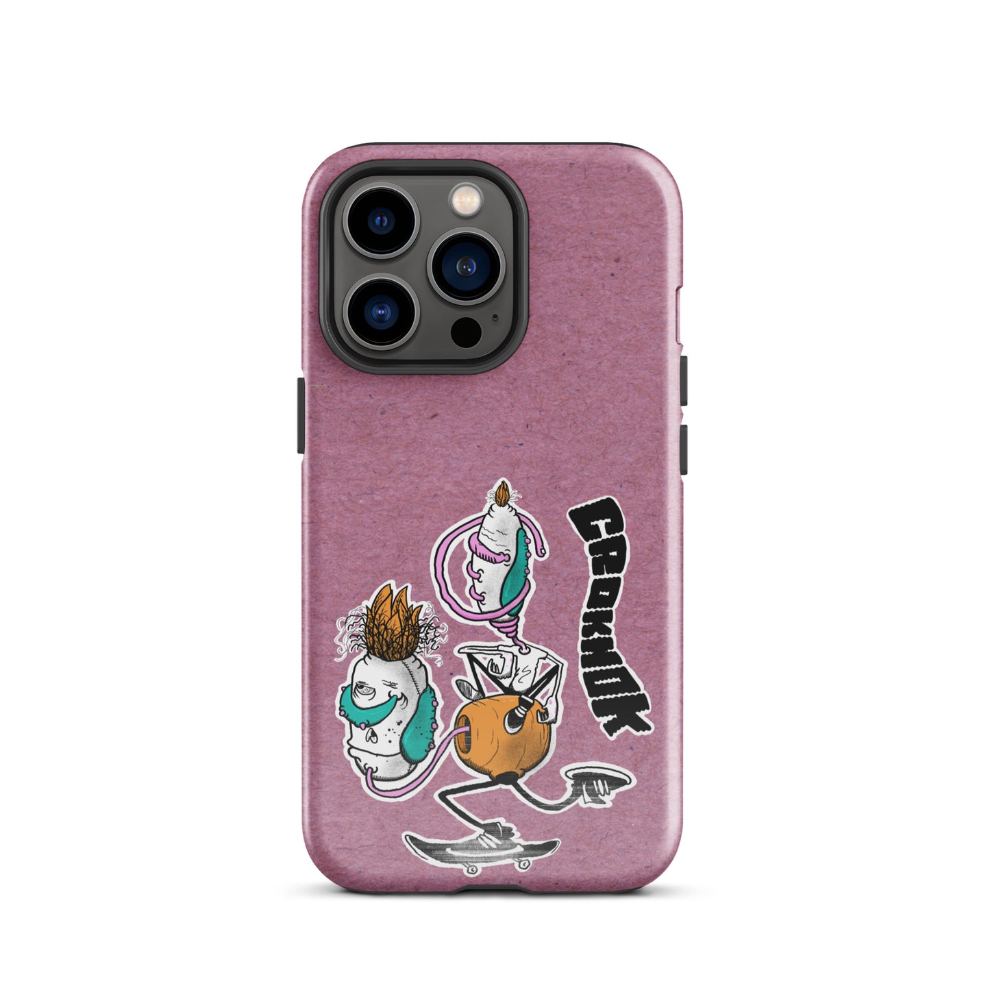 iPhone case - Skateboarding AS0025 Pink