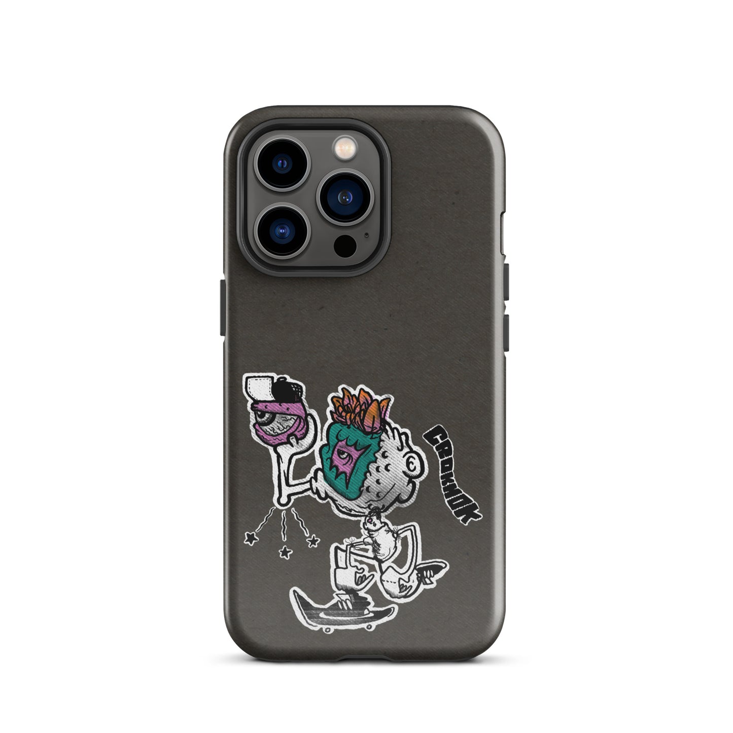 iPhone case - Skateboarding AS0025 grey