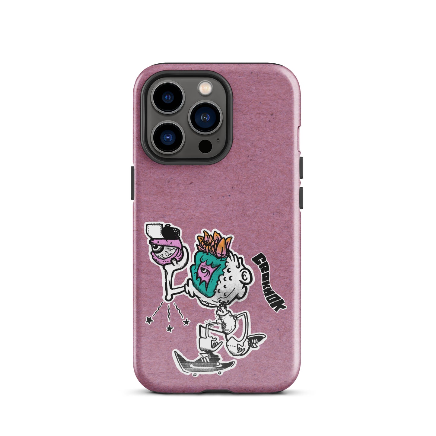 iPhone case - Skateboarding AS0025 Pink