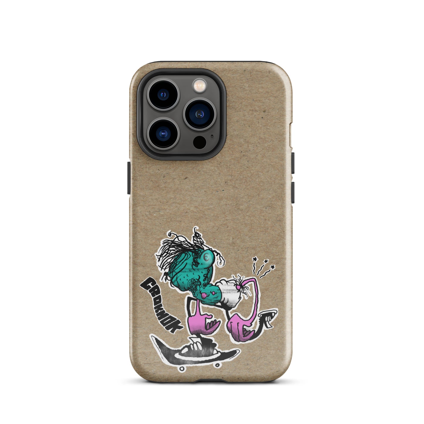 iPhone case - Skateboarding AS0028 Beigh