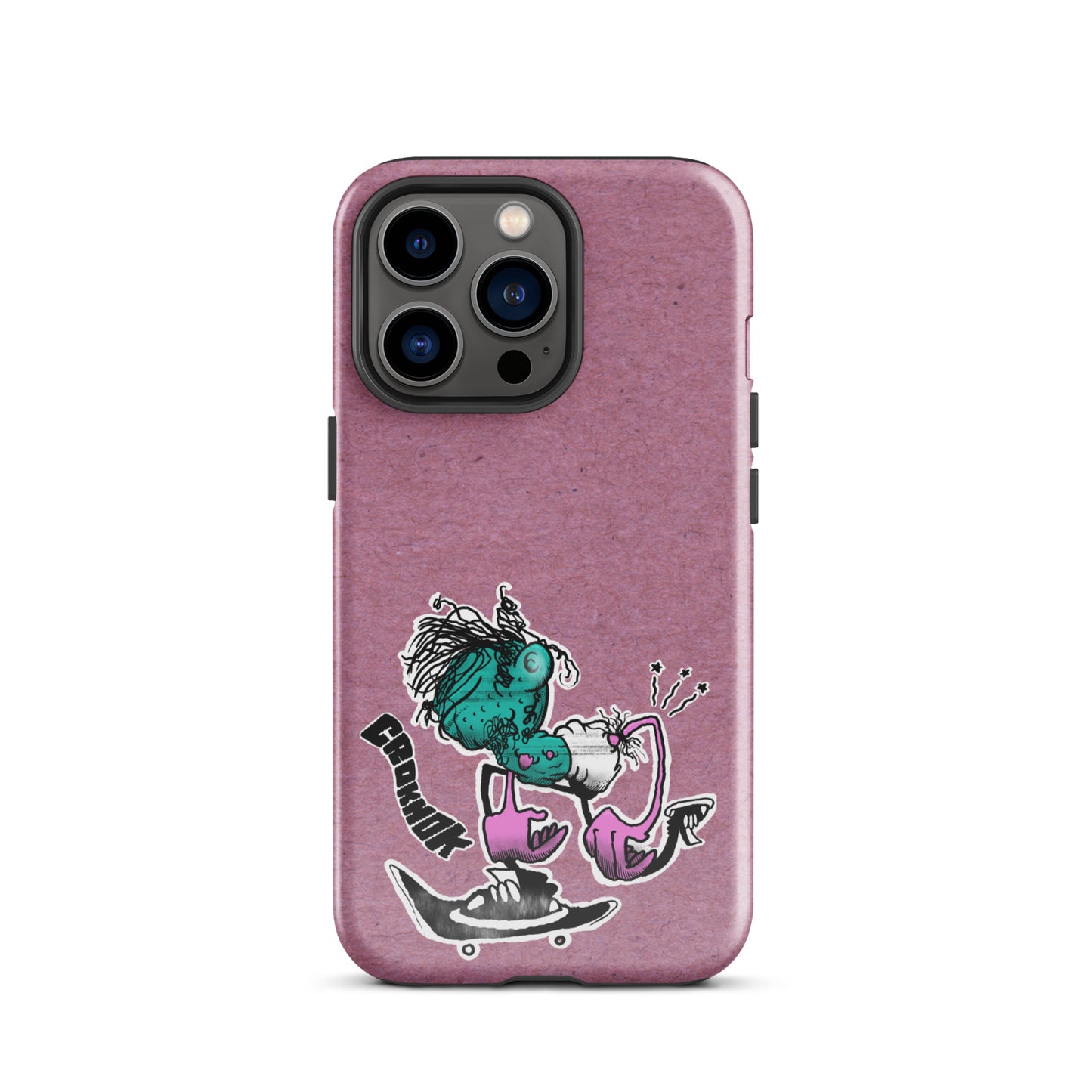 iPhone case - Skateboarding AS0028 Pink