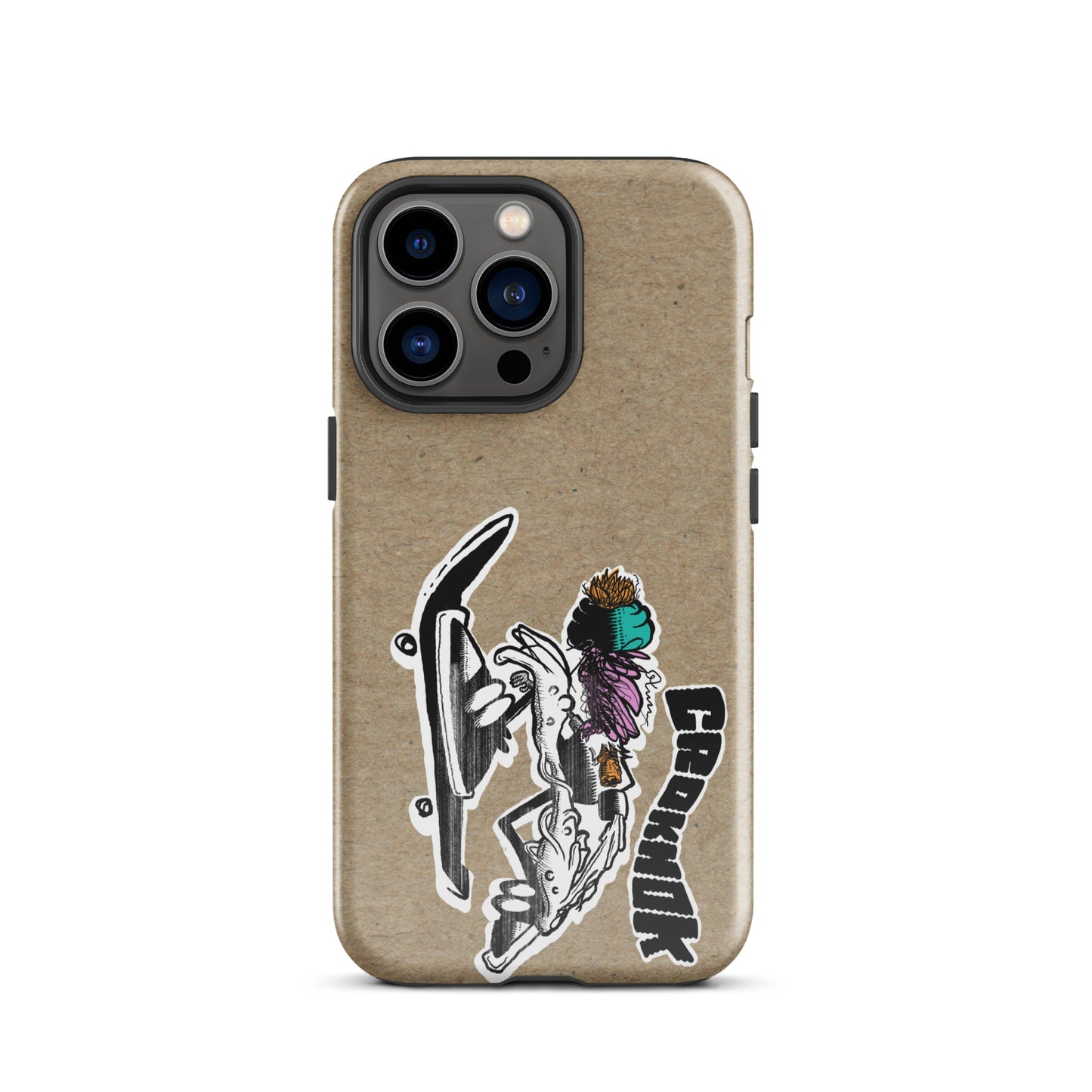 iPhone case - Skateboarding AS0035 Beigh