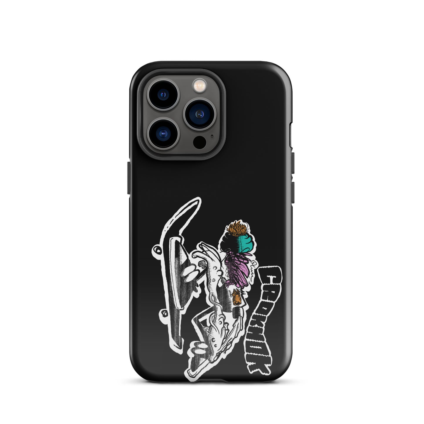 iPhone case - Skateboarding AS0035 Black