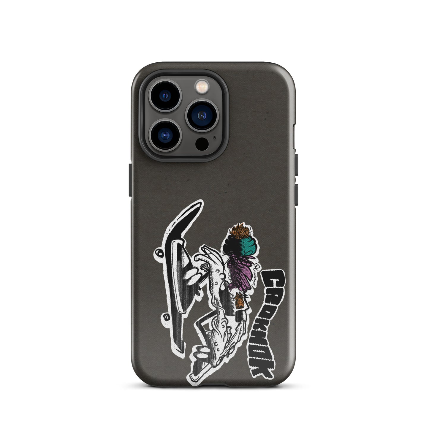 iPhone case - Skateboarding AS0035 Grey