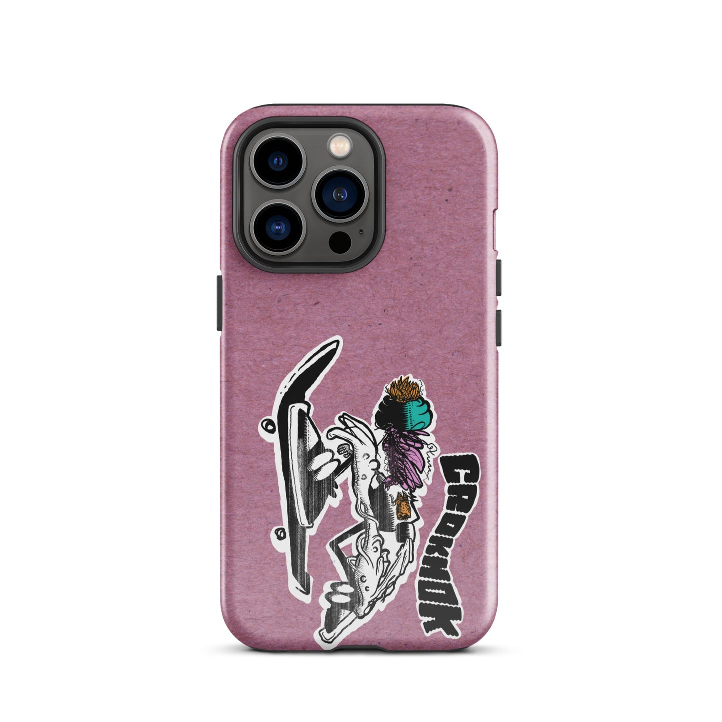 iPhone case - Skateboarding AS0035 Pink