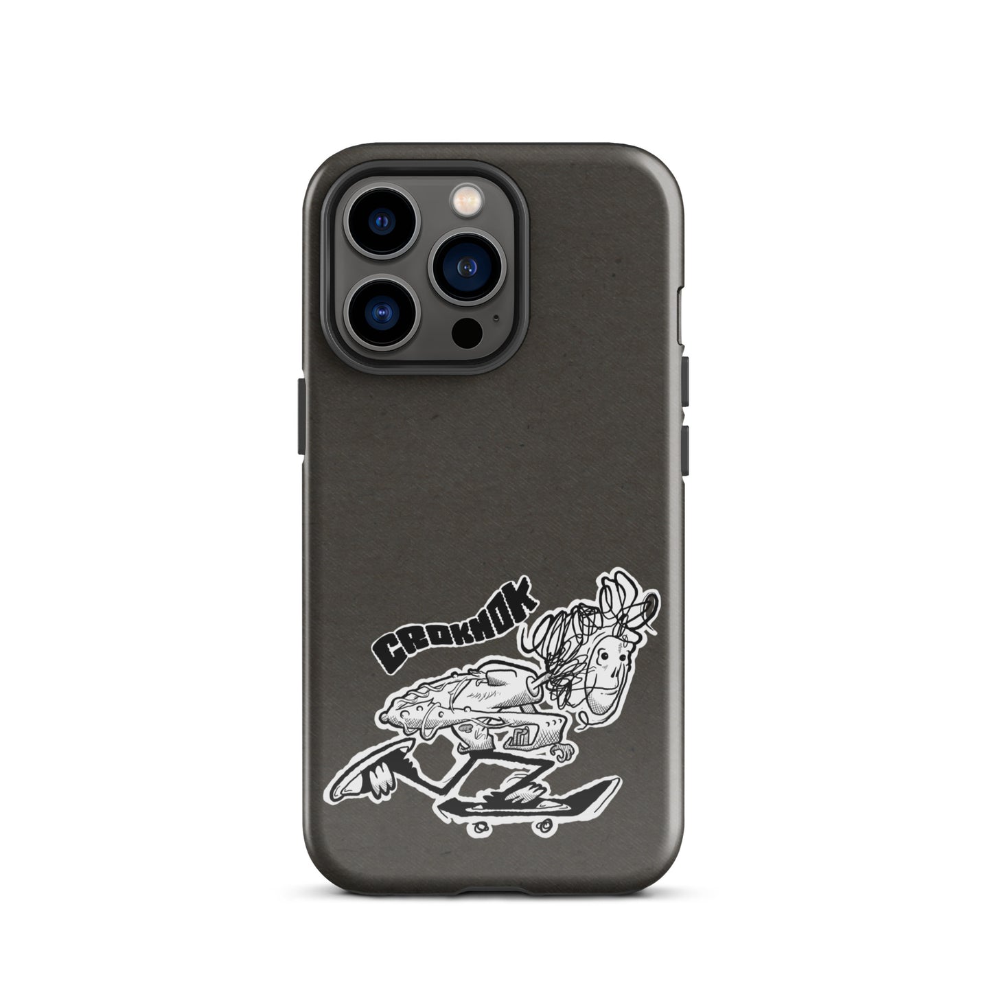 iPhone case - Skateboarding AS0039 Grey