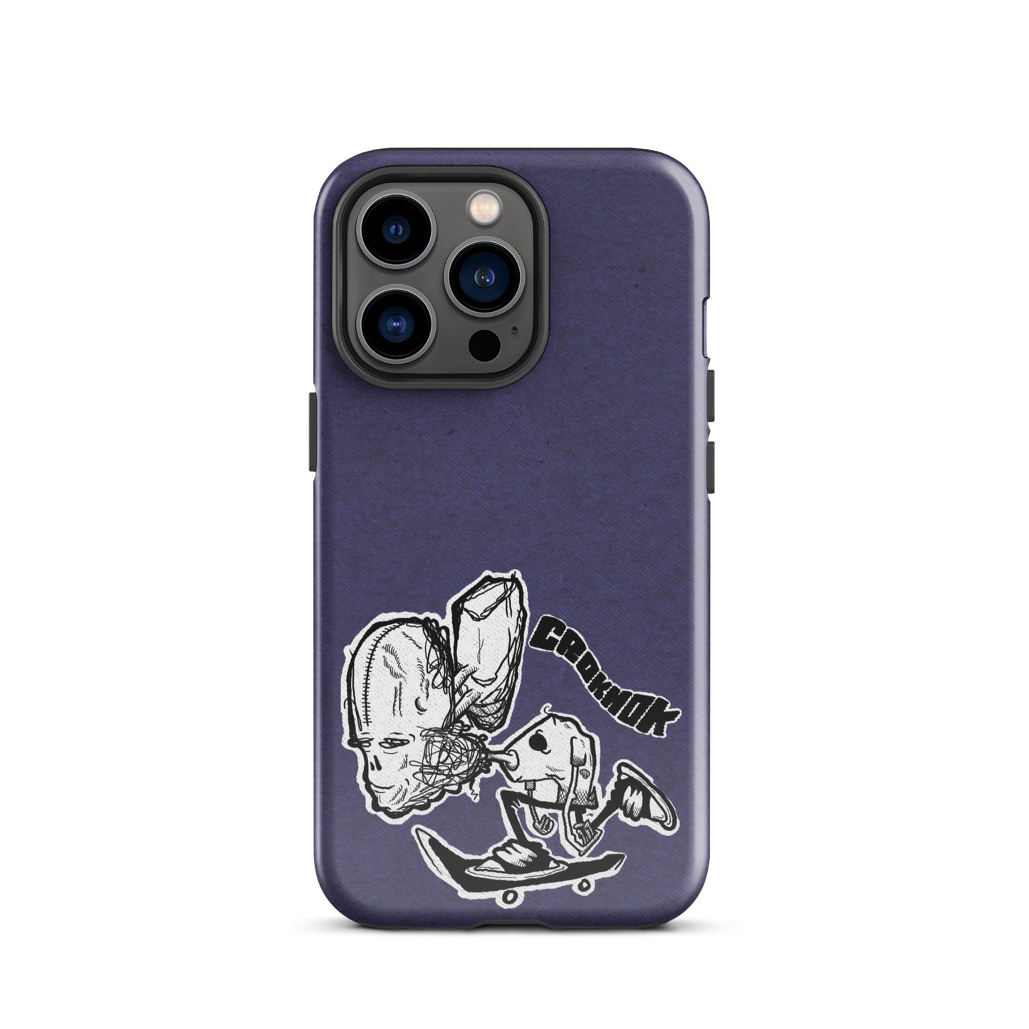 iPhone case - Skateboarding AS0037 Black