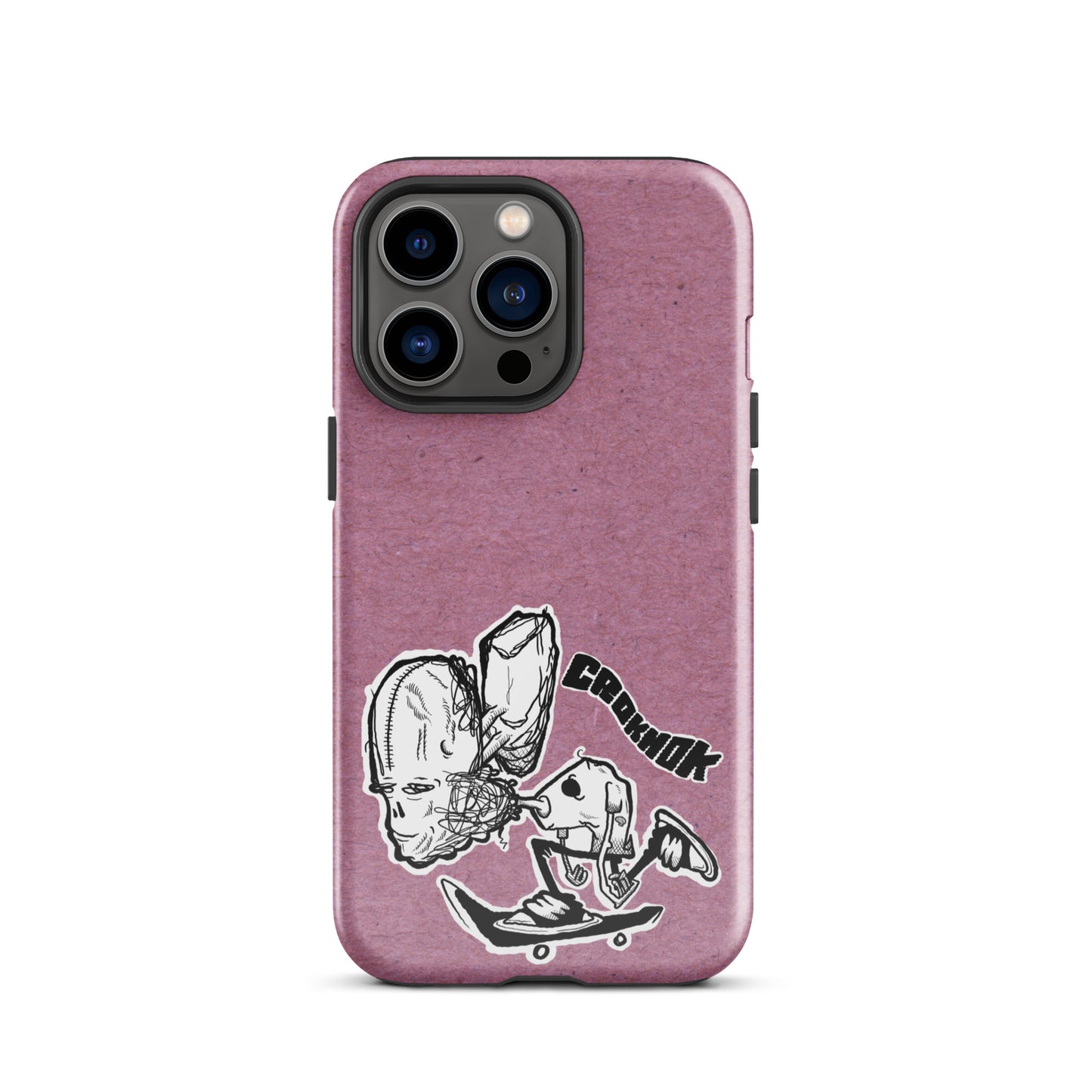 iPhone case - Skateboarding AS0037 Pink