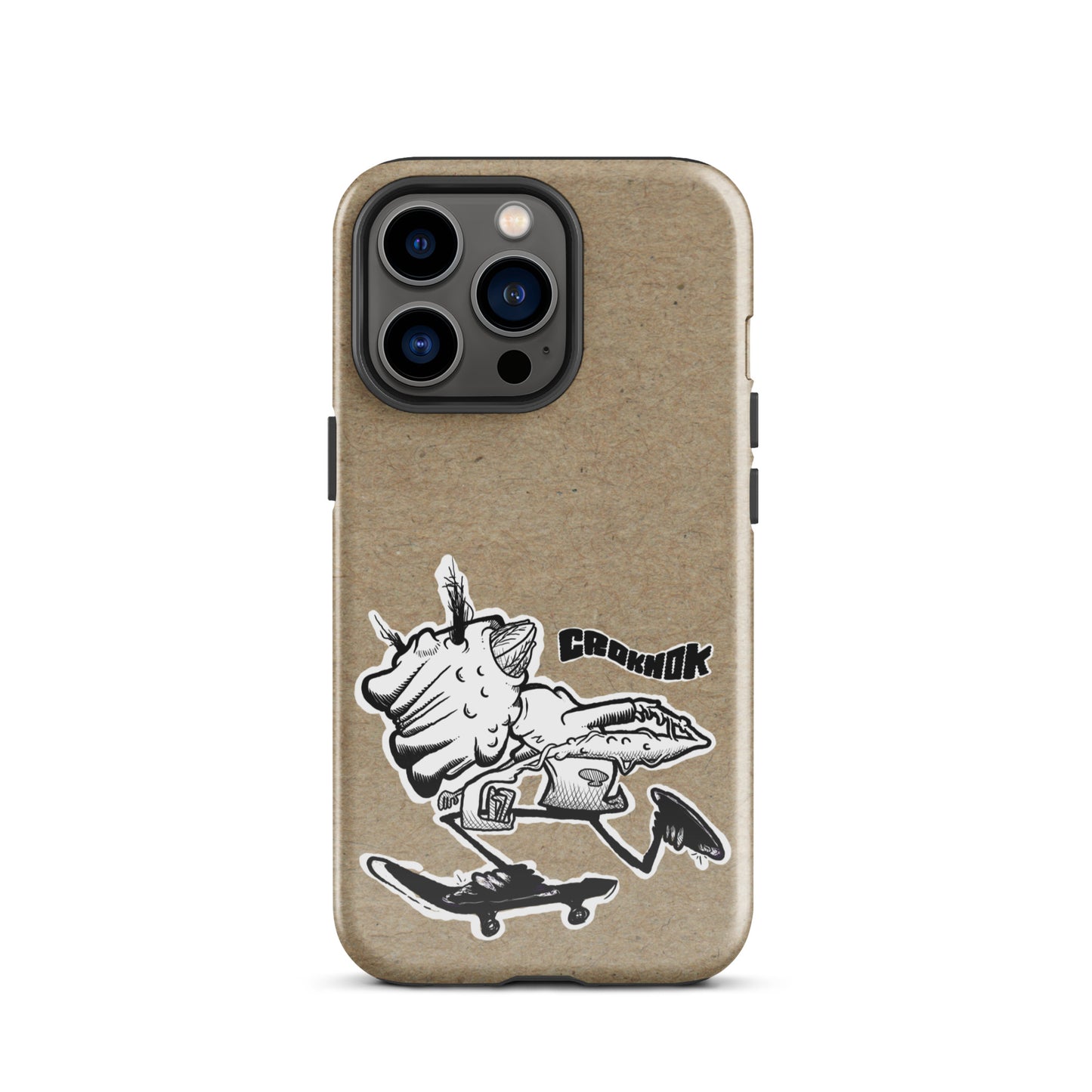 iPhone case - Skateboarding AS0036 Beigh