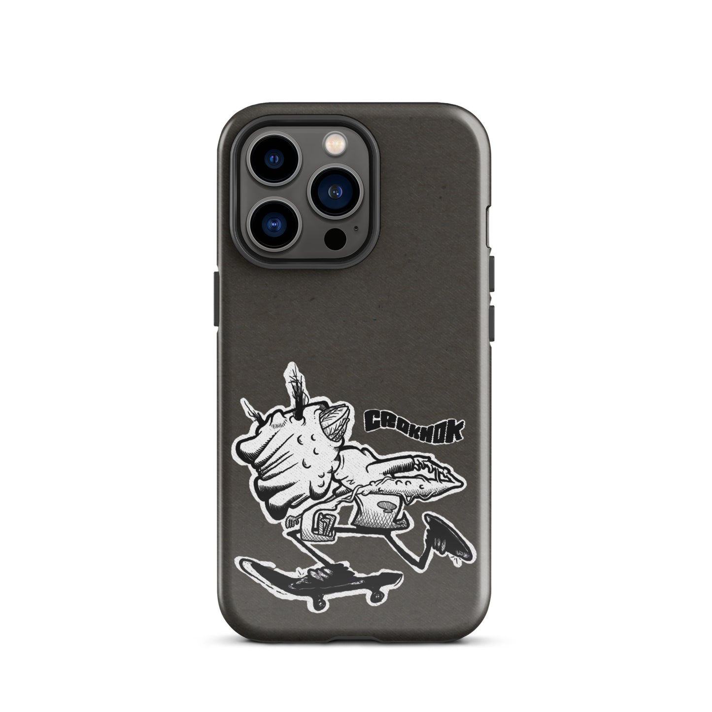 iPhone case - Skateboarding AS0036 Grey