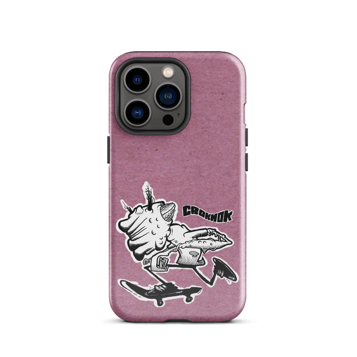 iPhone case - Skateboarding AS0036 Pink