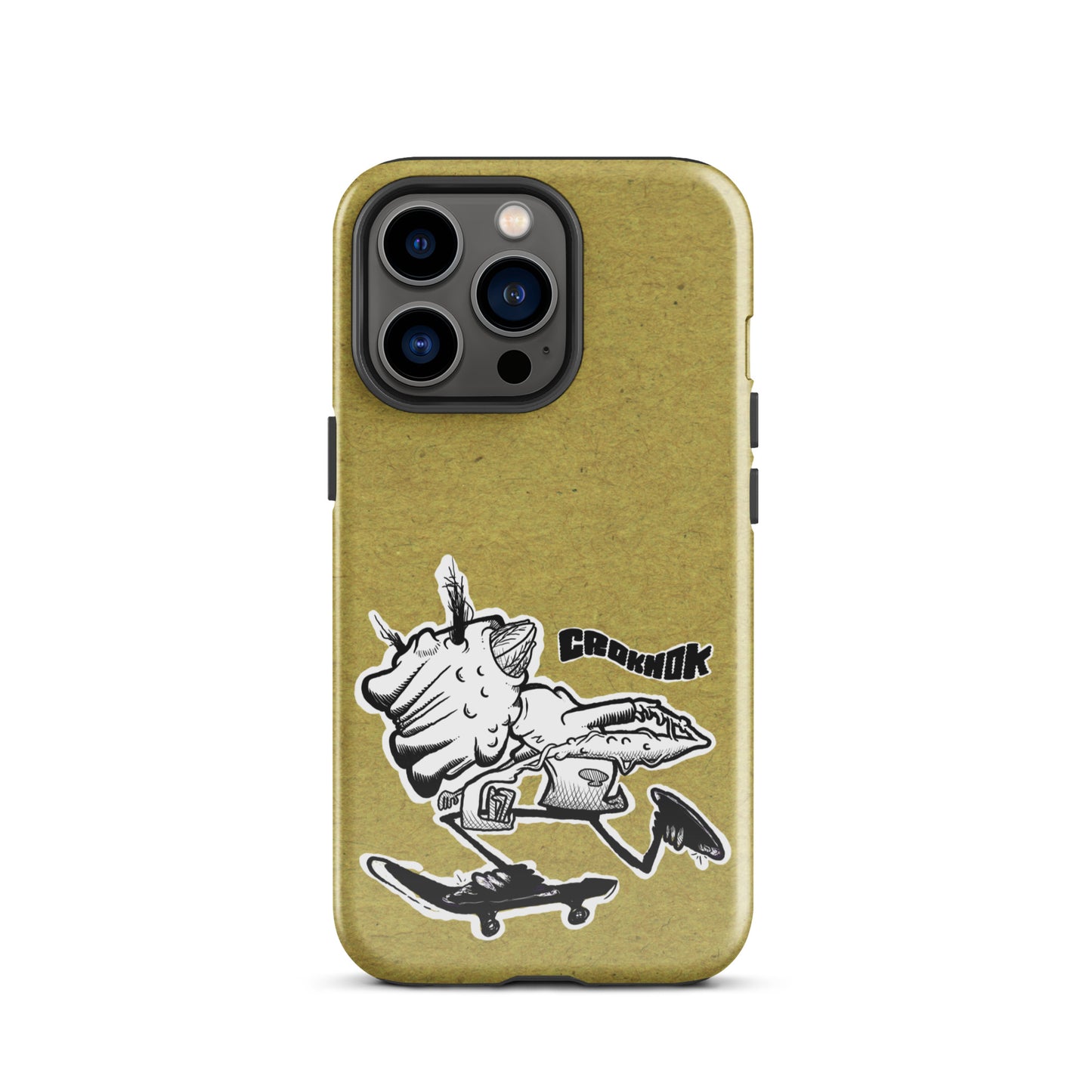 iPhone case - Skateboarding AS0036 Yellow