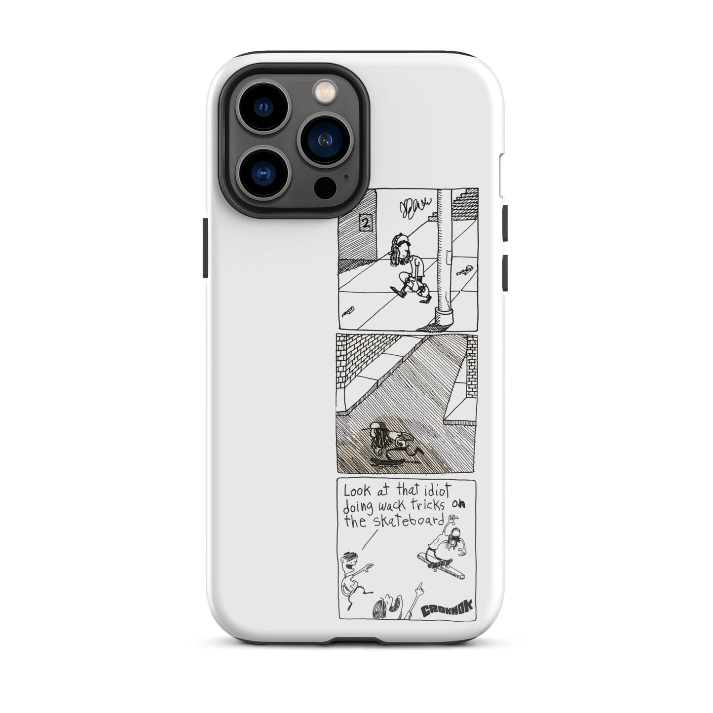 iphone case - skateboarding comics 2308