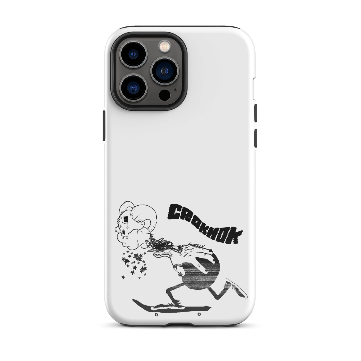 iPhone case - Skateboarding AS0015 White