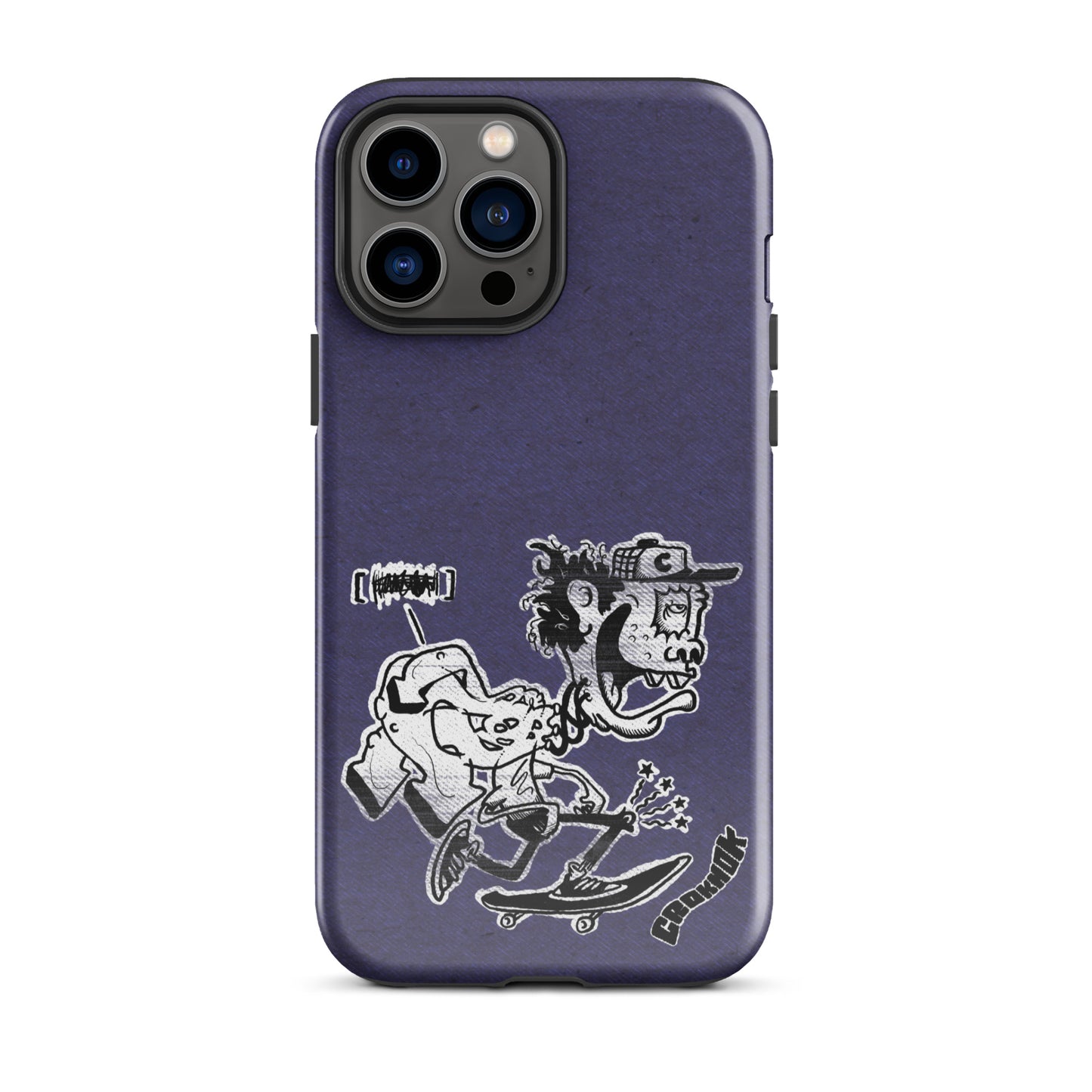 iPhone case - Skateboarding AS0017 Blue