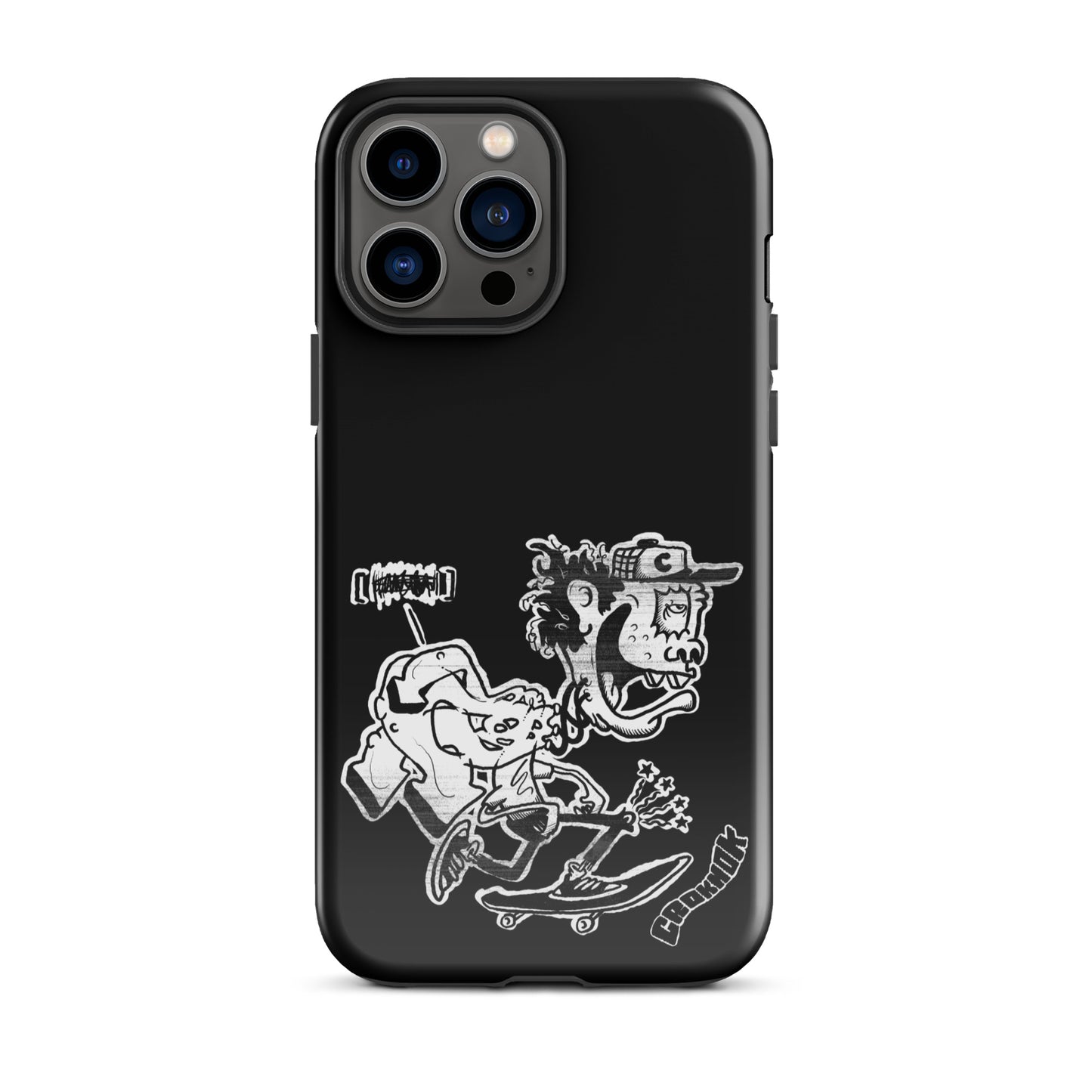 iPhone case - Skateboarding AS0017 Black