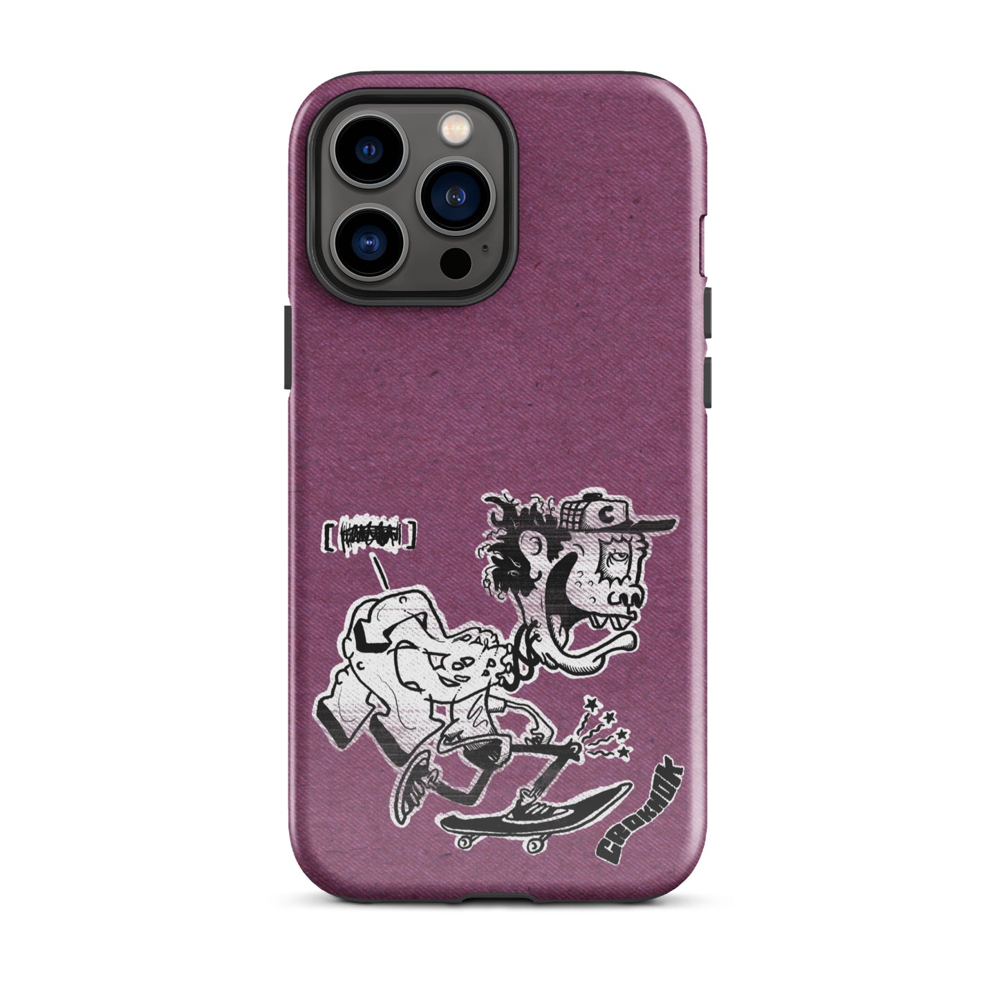 iPhone case - Skateboarding AS0017 Pink