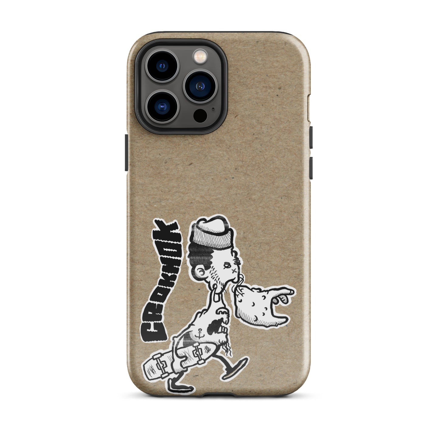 iPhone case - Skateboarding AS0010 Beigh