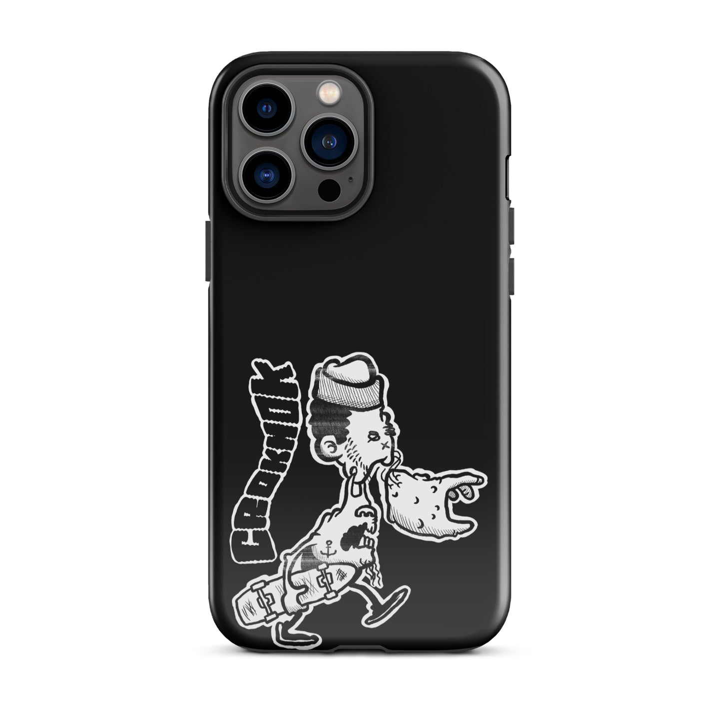 iPhone case - Skateboarding AS0010 Black