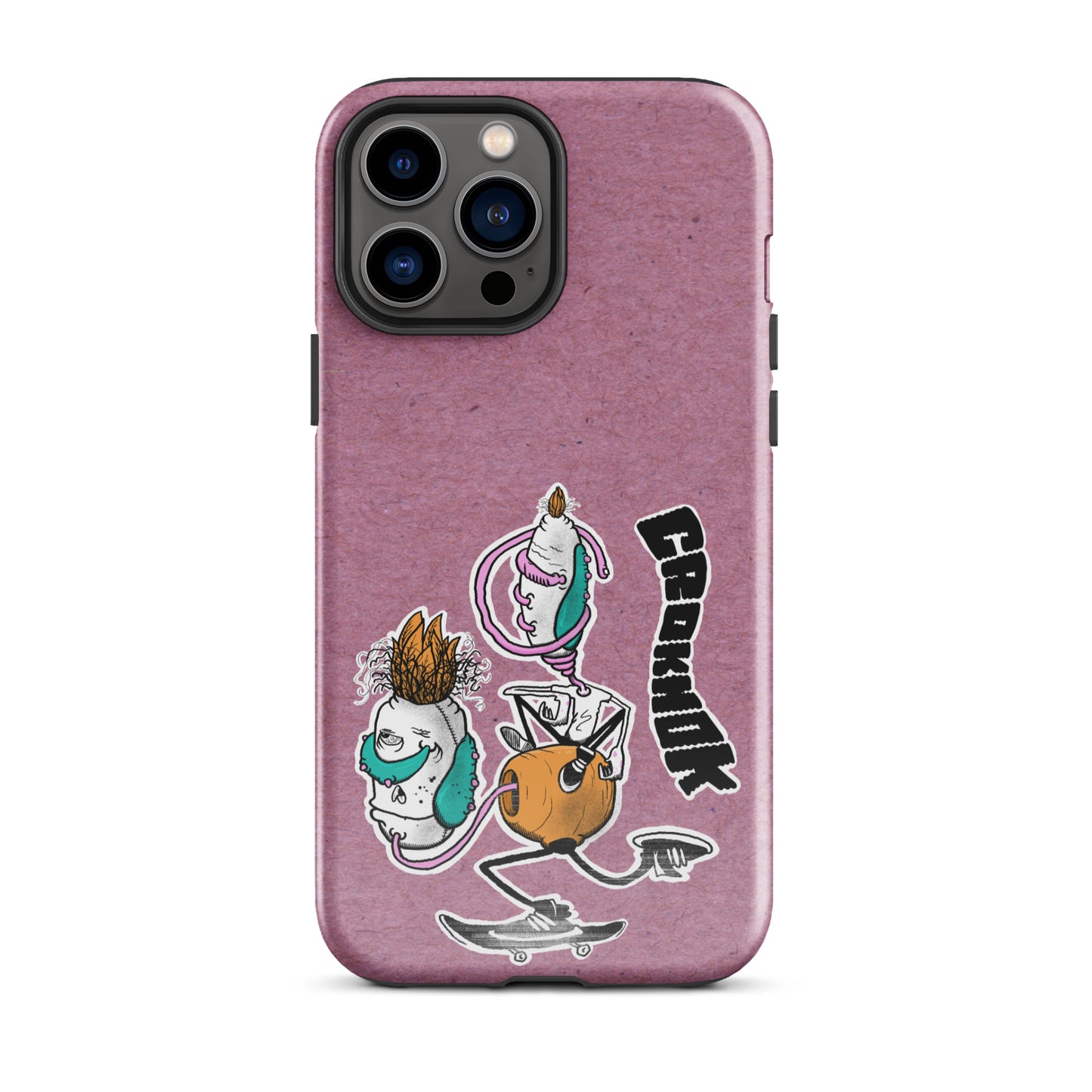 iPhone case - Skateboarding AS0025 Pink