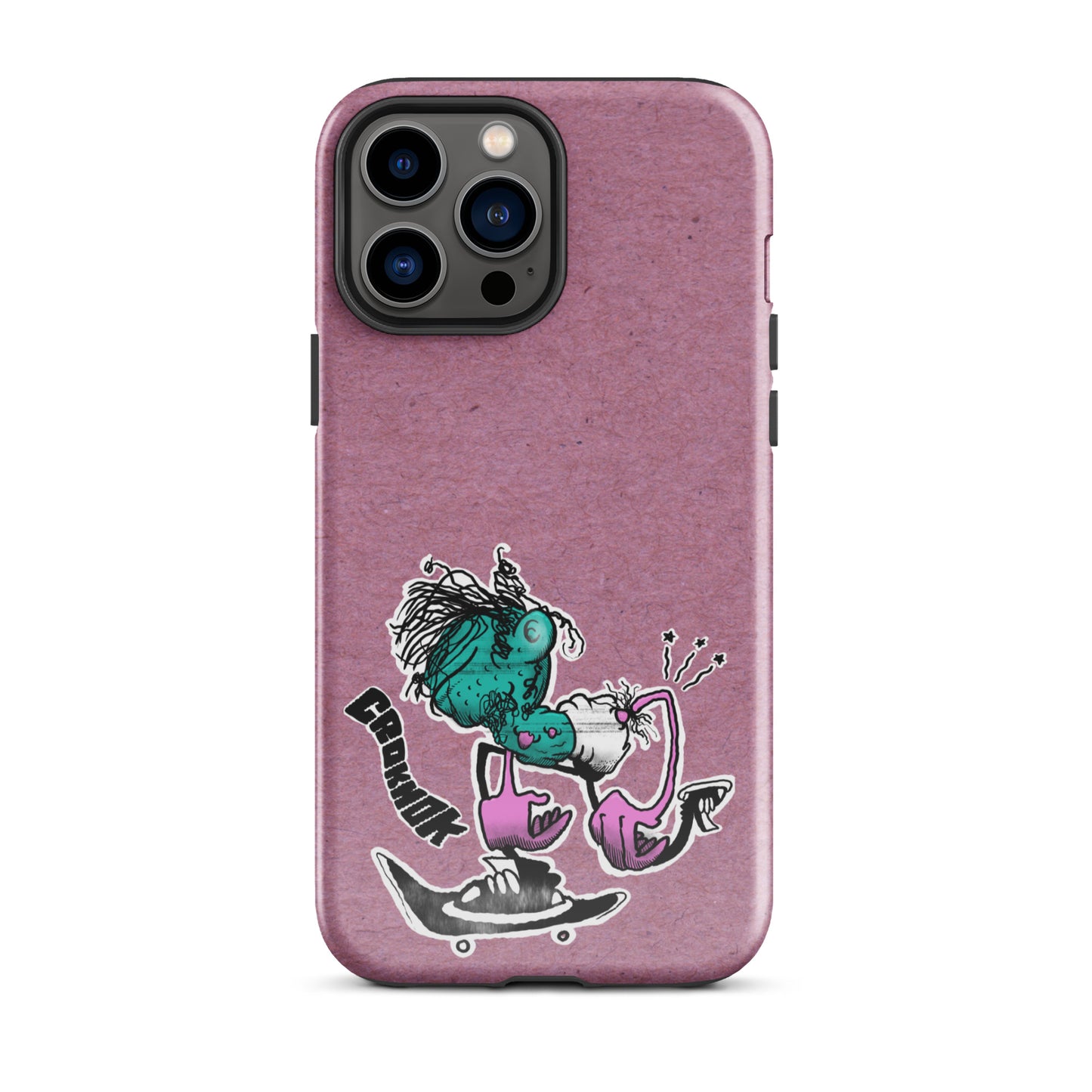 iPhone case - Skateboarding AS0028 Pink