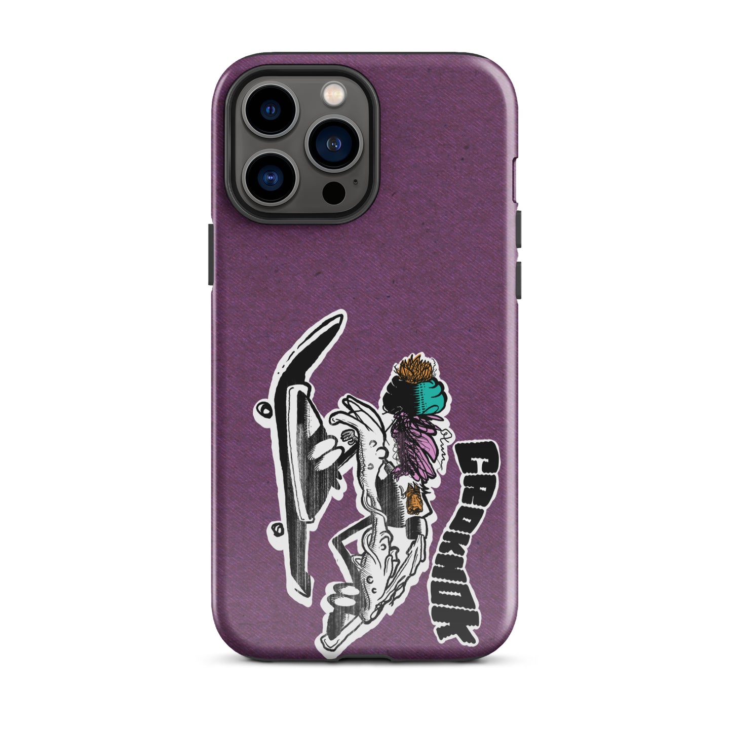 iPhone case - Skateboarding AS0035 Purple