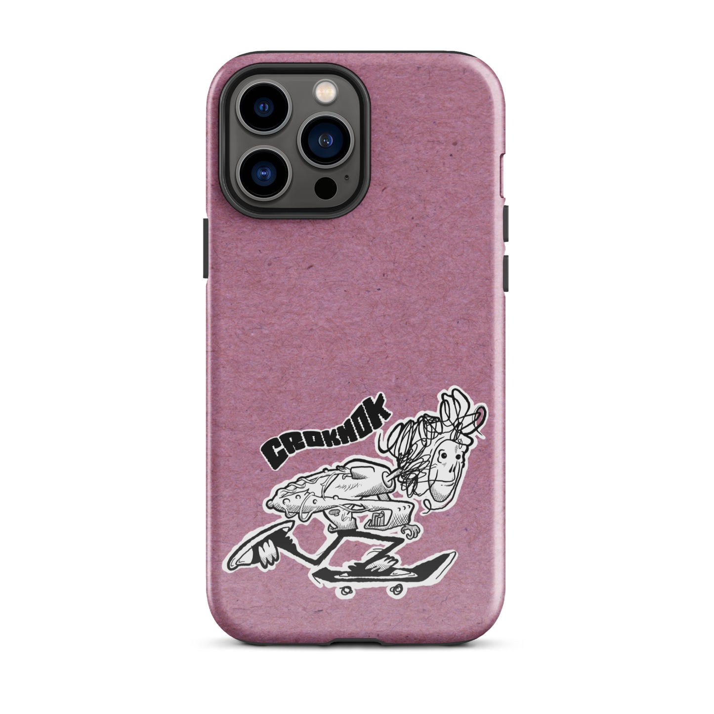 iPhone case - Skateboarding AS0039 Pink