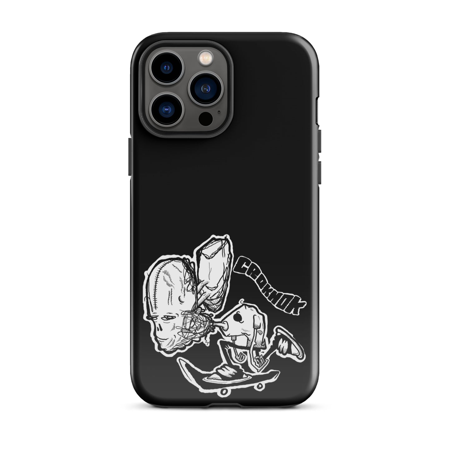 iPhone case - Skateboarding AS0037 Black