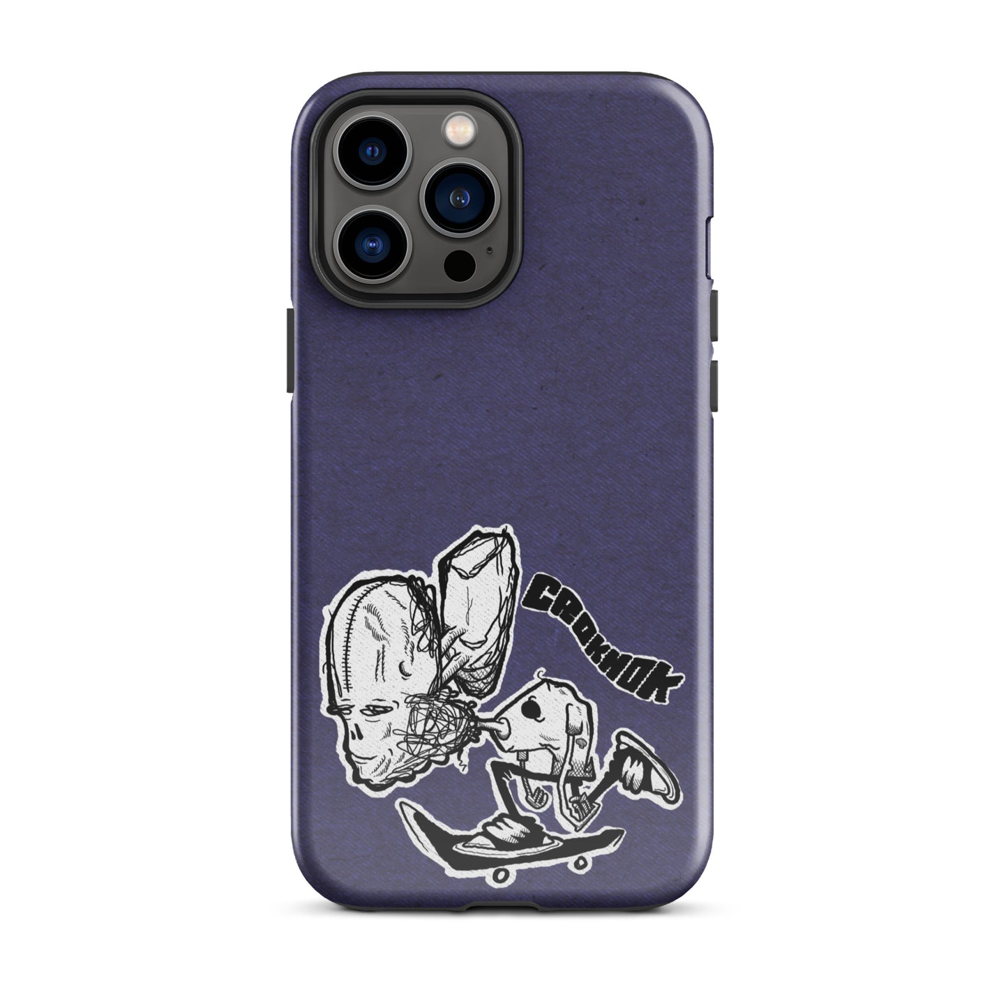 iPhone case - Skateboarding AS0037 Black