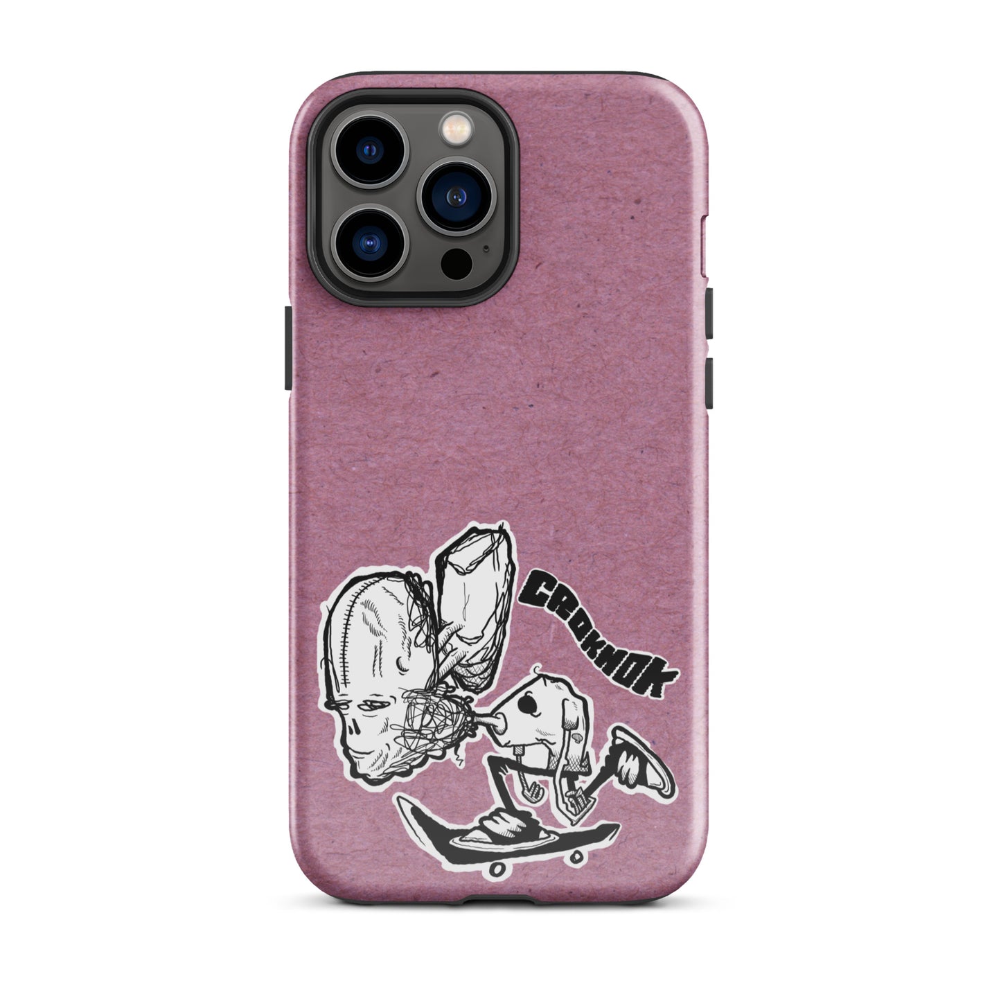 iPhone case - Skateboarding AS0037 Pink