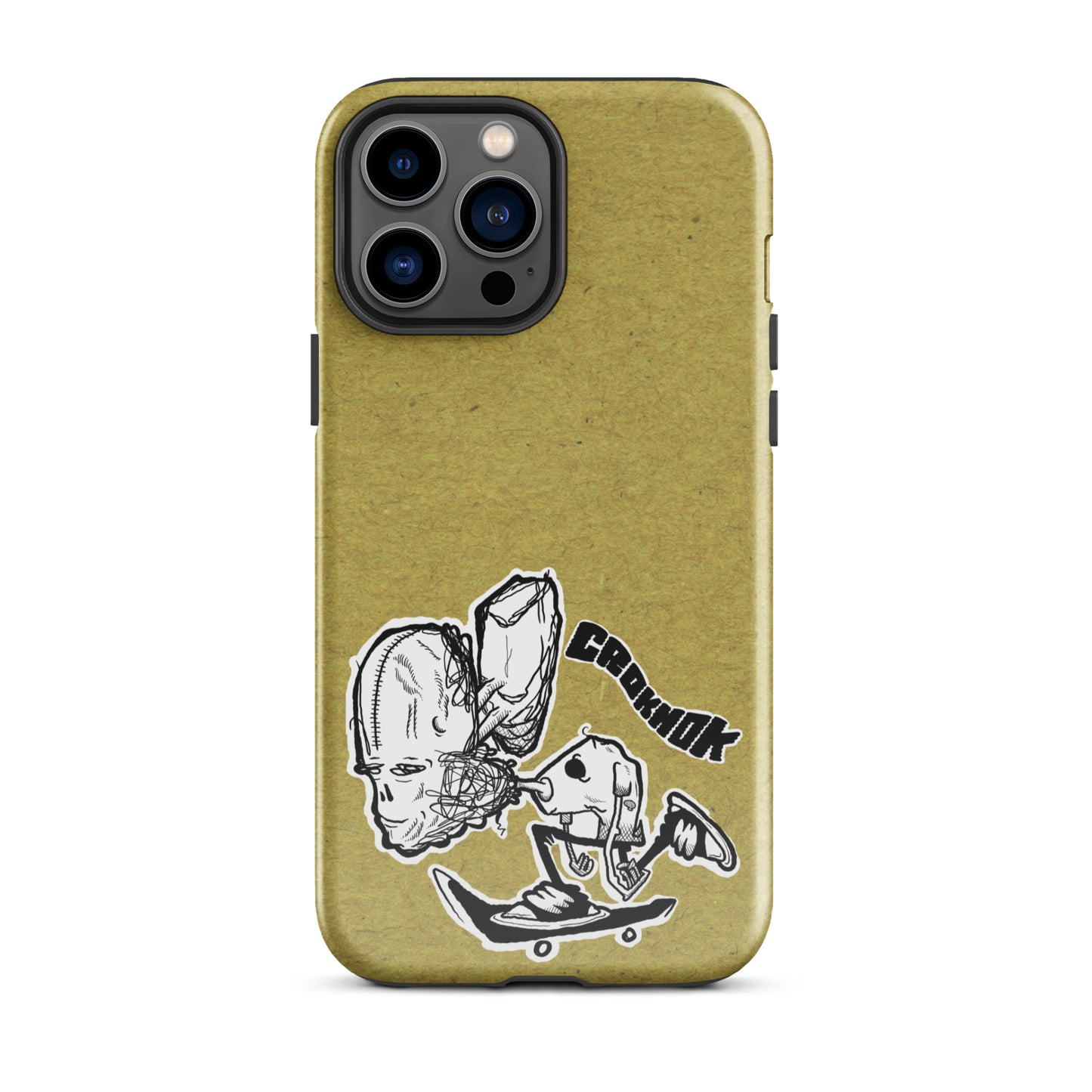 iPhone case - Skateboarding AS0037 Yellow