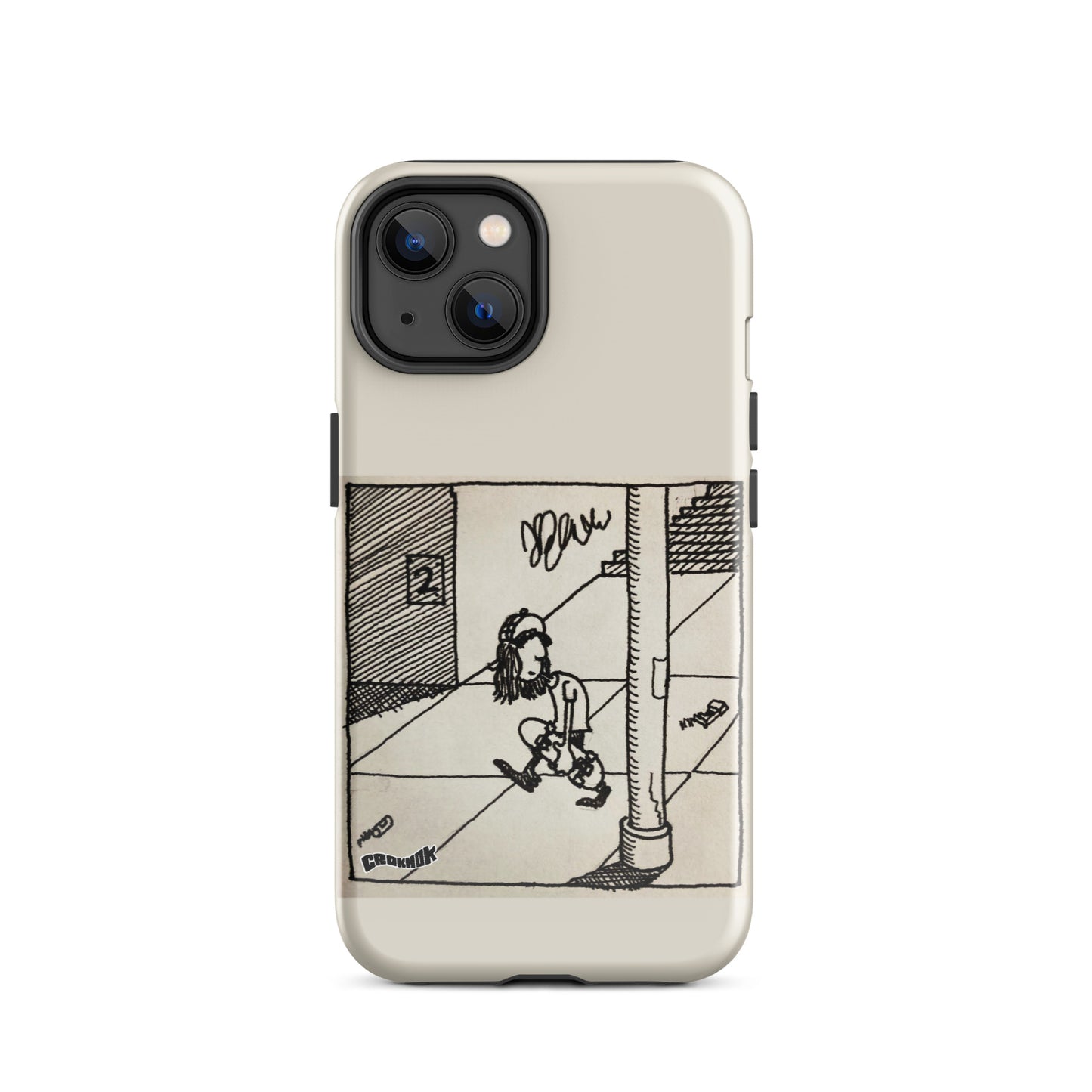 iphone case - skateboarding comics 2308